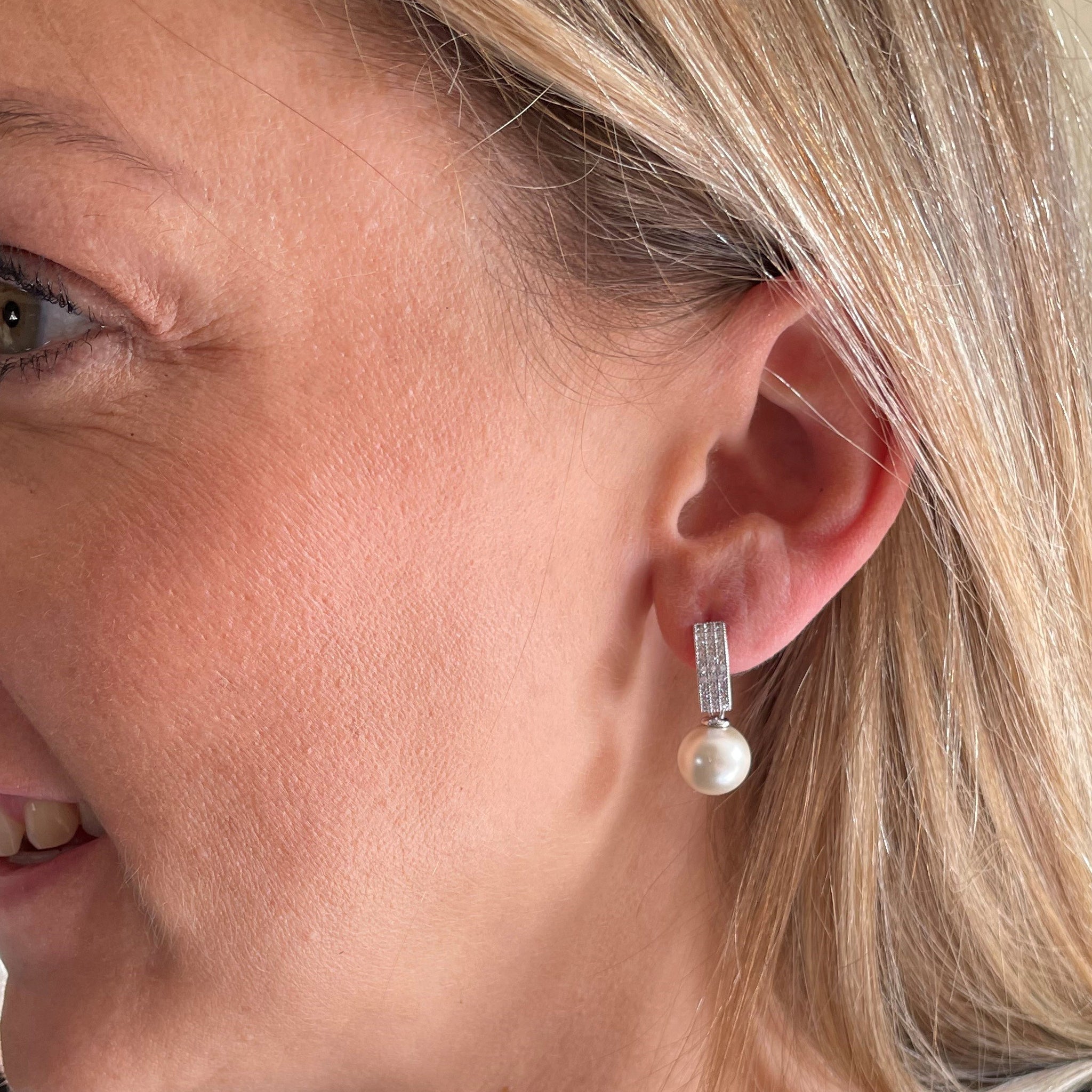 Kiku Silver Earrings