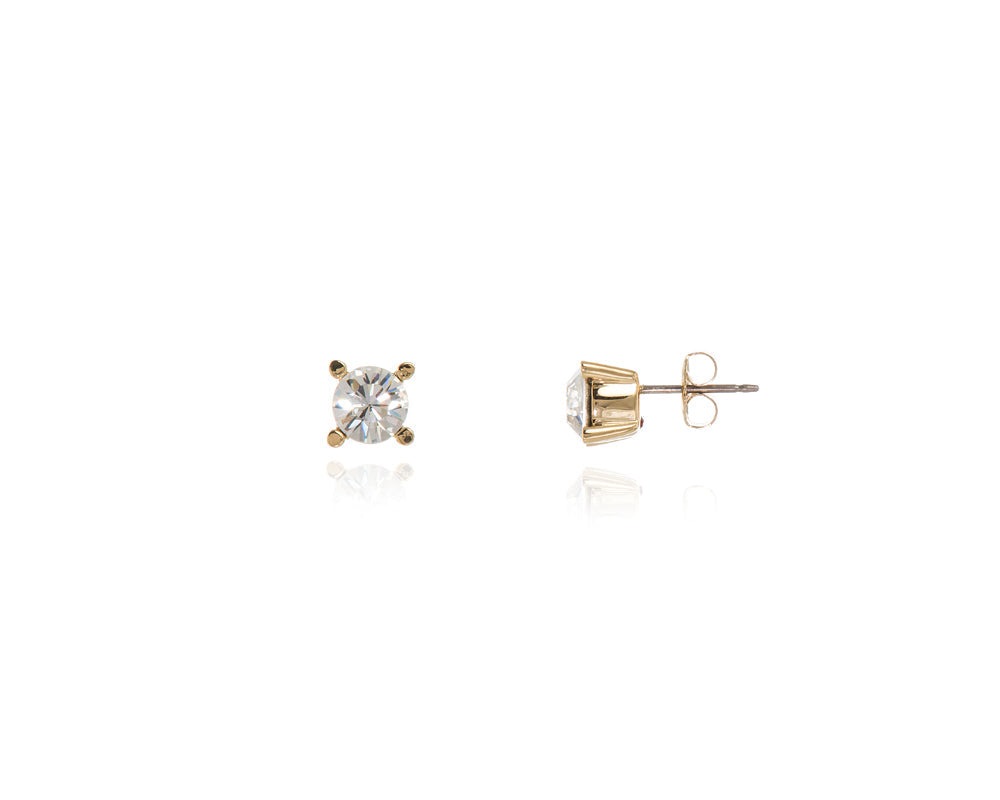 Laine 6mm Gold Earrings