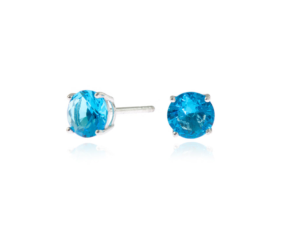 Lana 6mm Sapphire Earrings