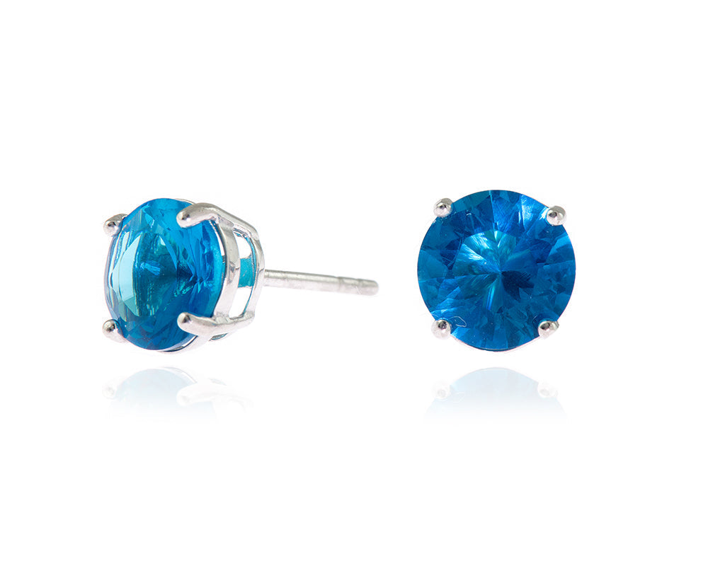 Lana 8mm Sapphire Earrings