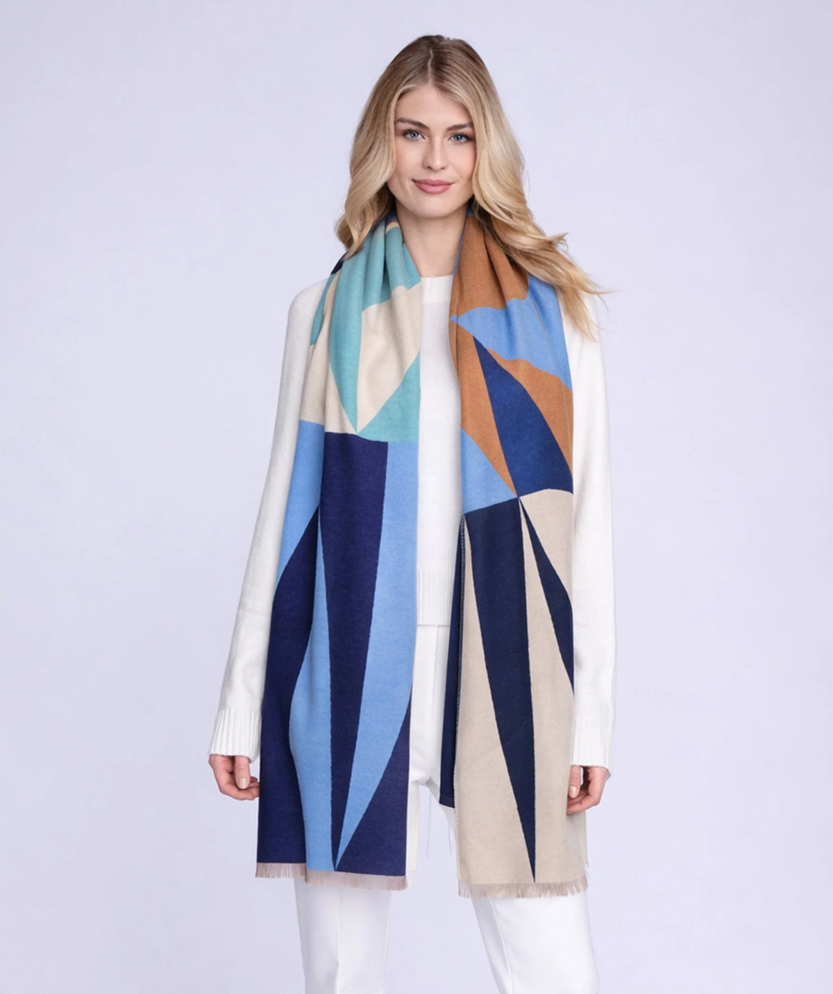 Laya - Oversized Statement Print Scarf