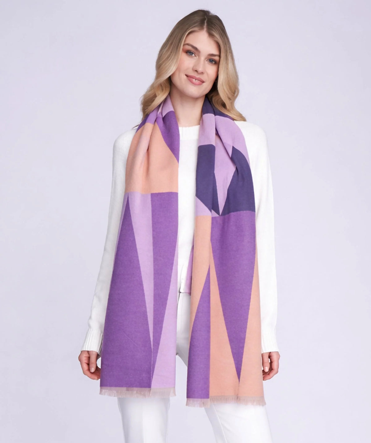 Laya - Oversized Statement Print Scarf