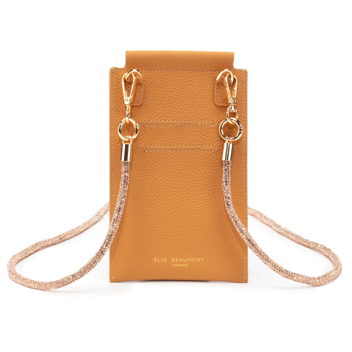 Elie Beaumont Phone Pouch - Light Tan