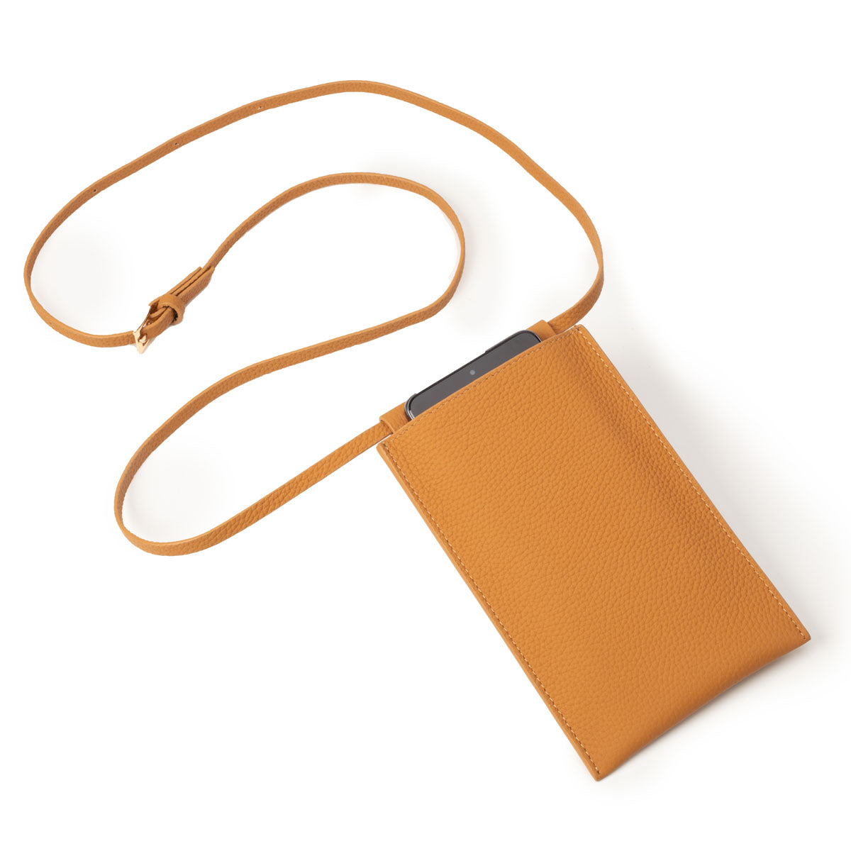 Elie Beaumont Phone Pouch - Light Tan