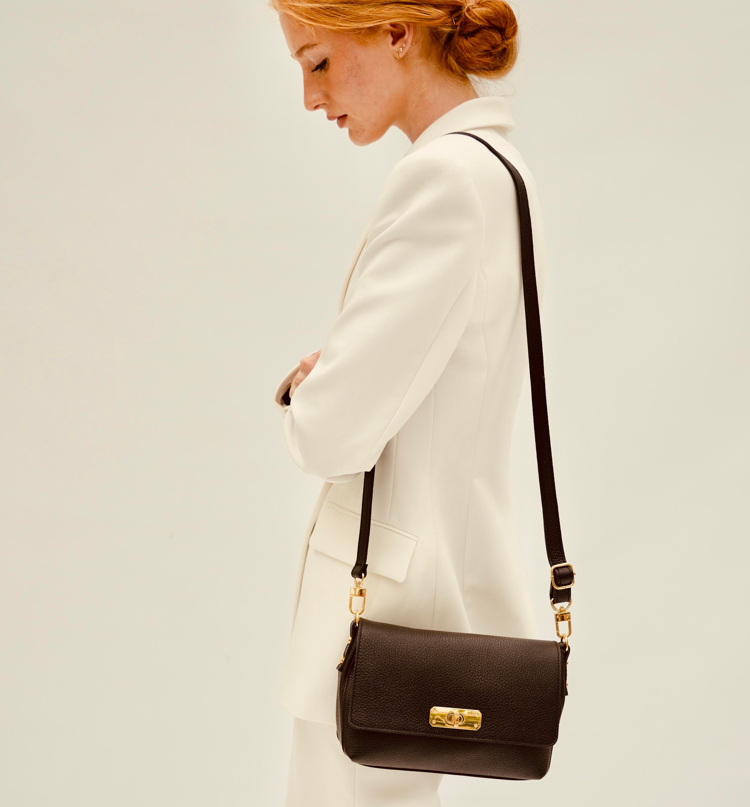 Apatchy London The Maisie Midi Leather Bag
