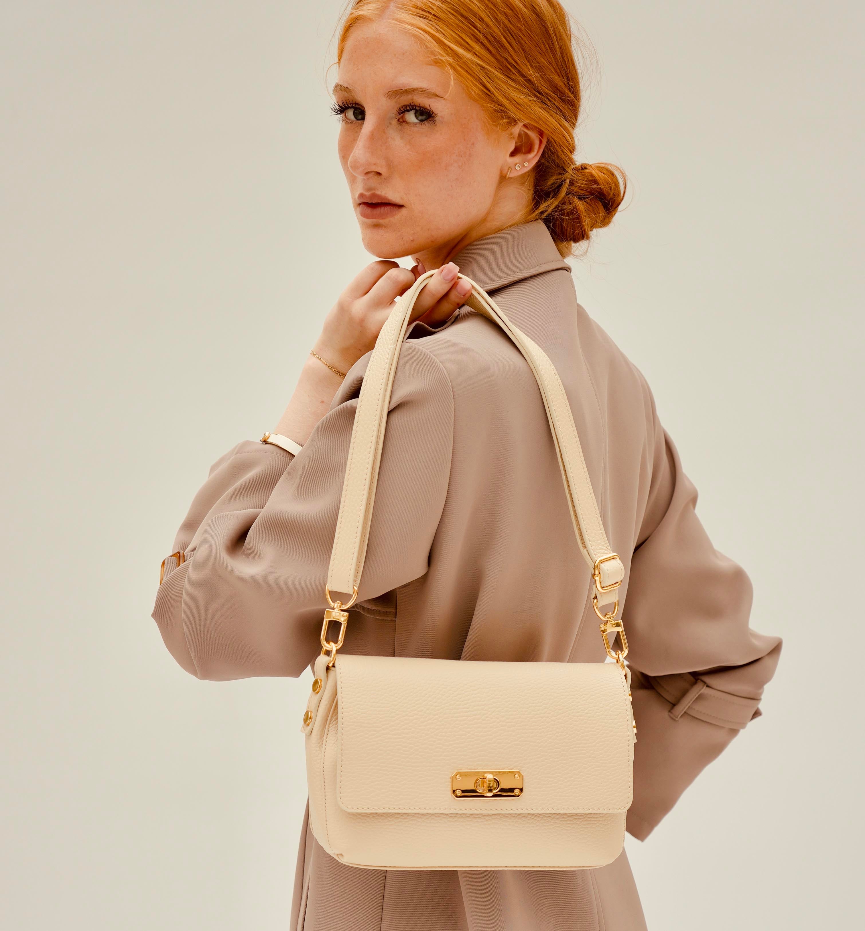 Apatchy London The Maisie Midi Leather Bag