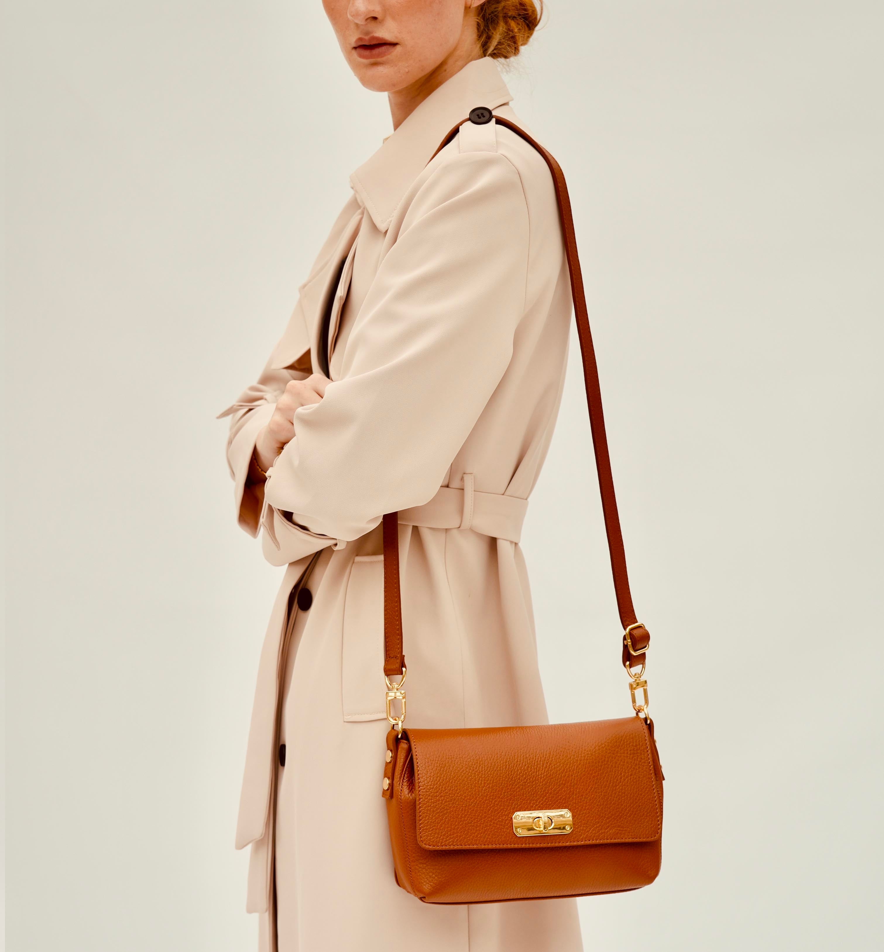 Apatchy London The Maisie Midi Leather Bag