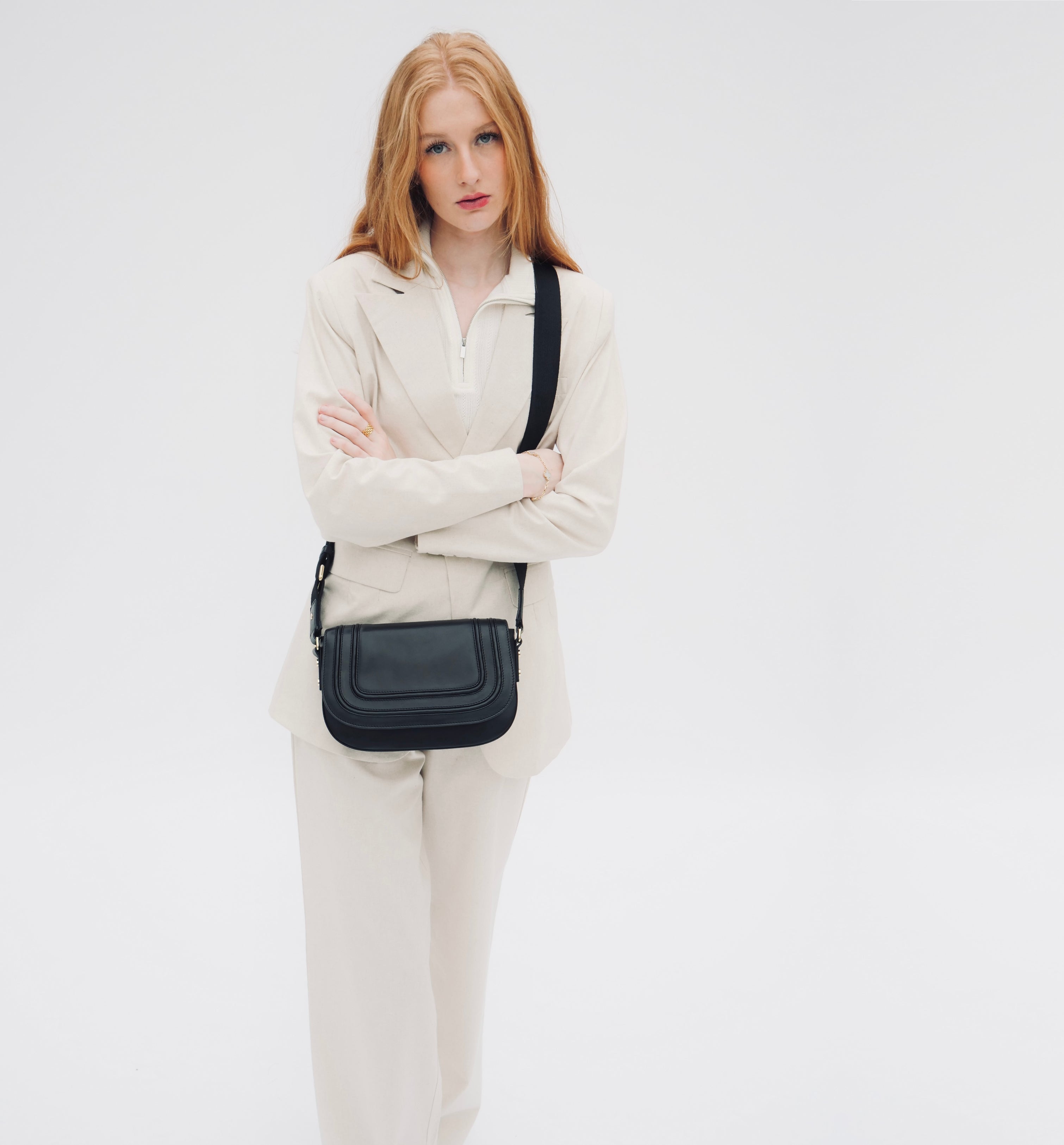Apatchy London The Mimi Midi Leather Bag