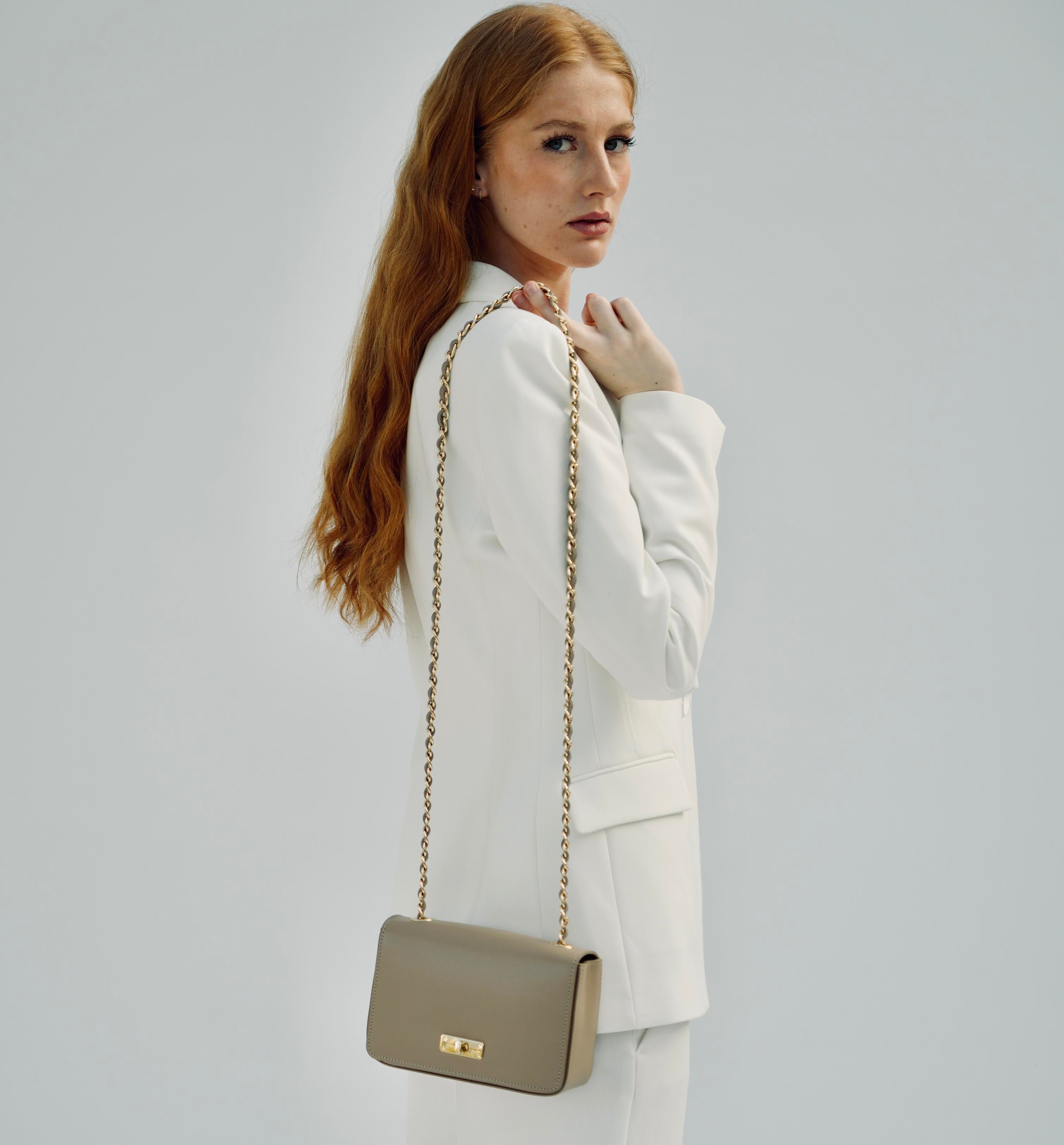 Apatchy London The Grace Mocha Leather Bag
