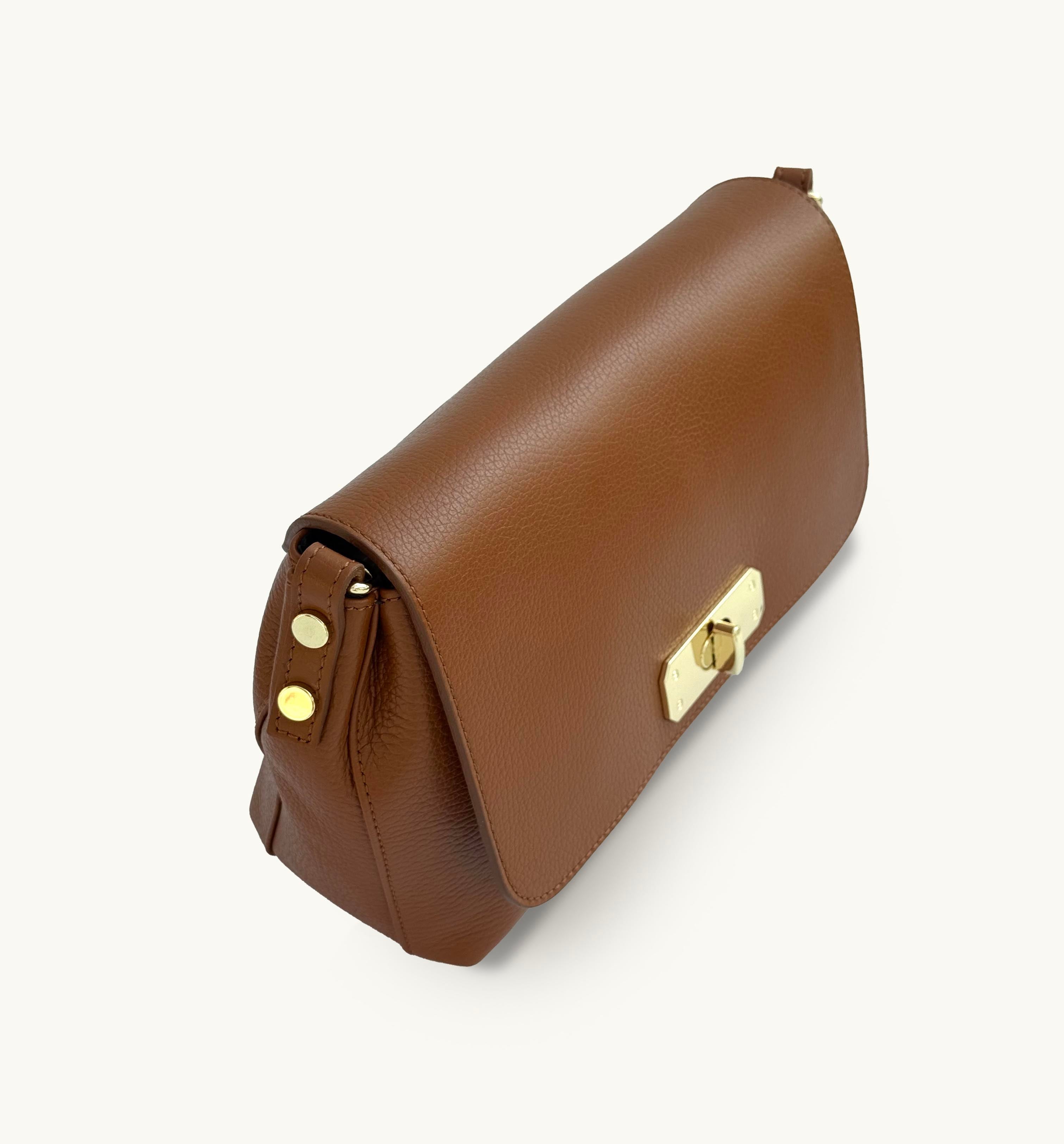 Apatchy London The Maisie Maxi Tan Leather Bag
