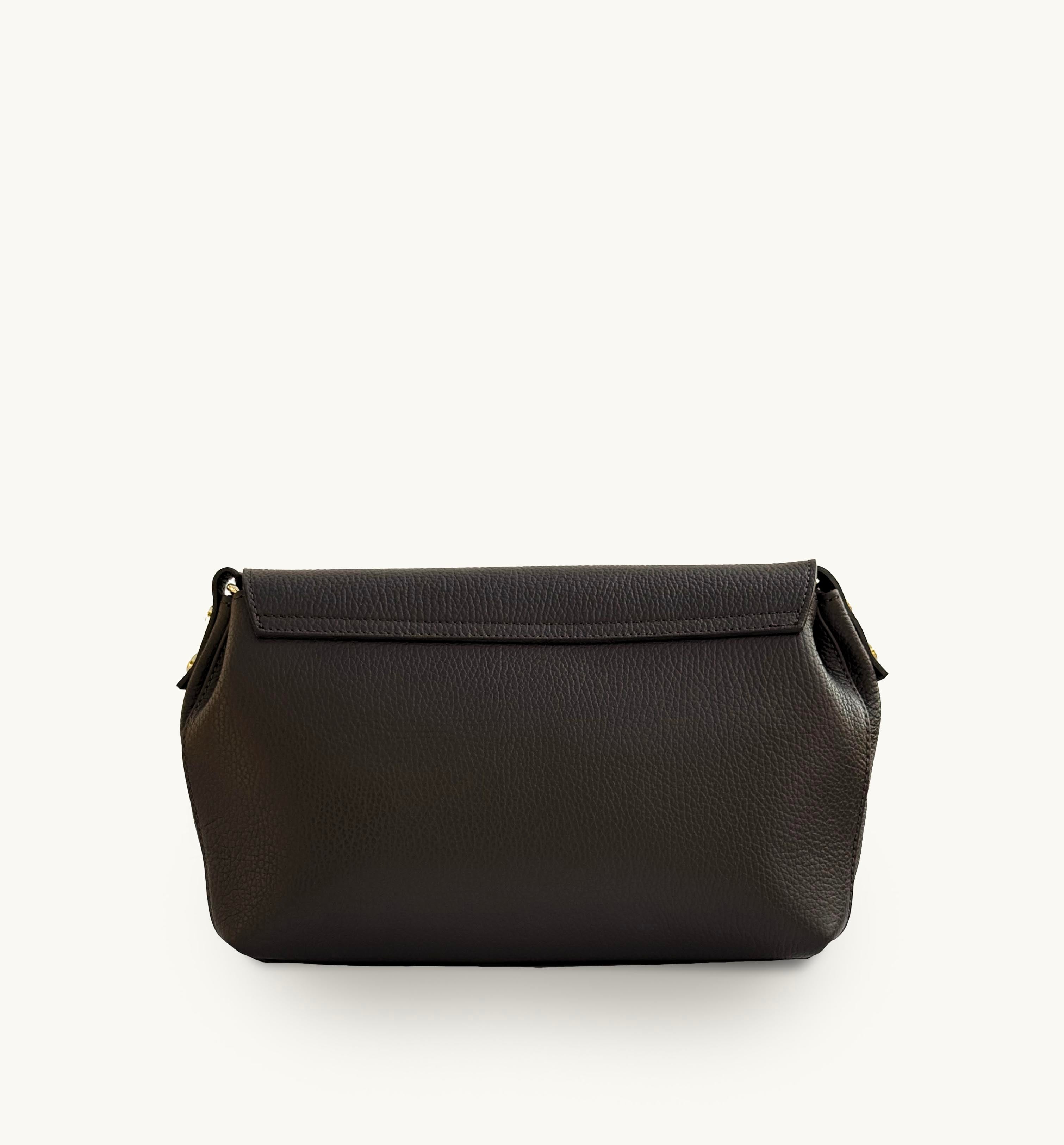 Apatchy London The Maisie Maxi Chocolate Leather Bag