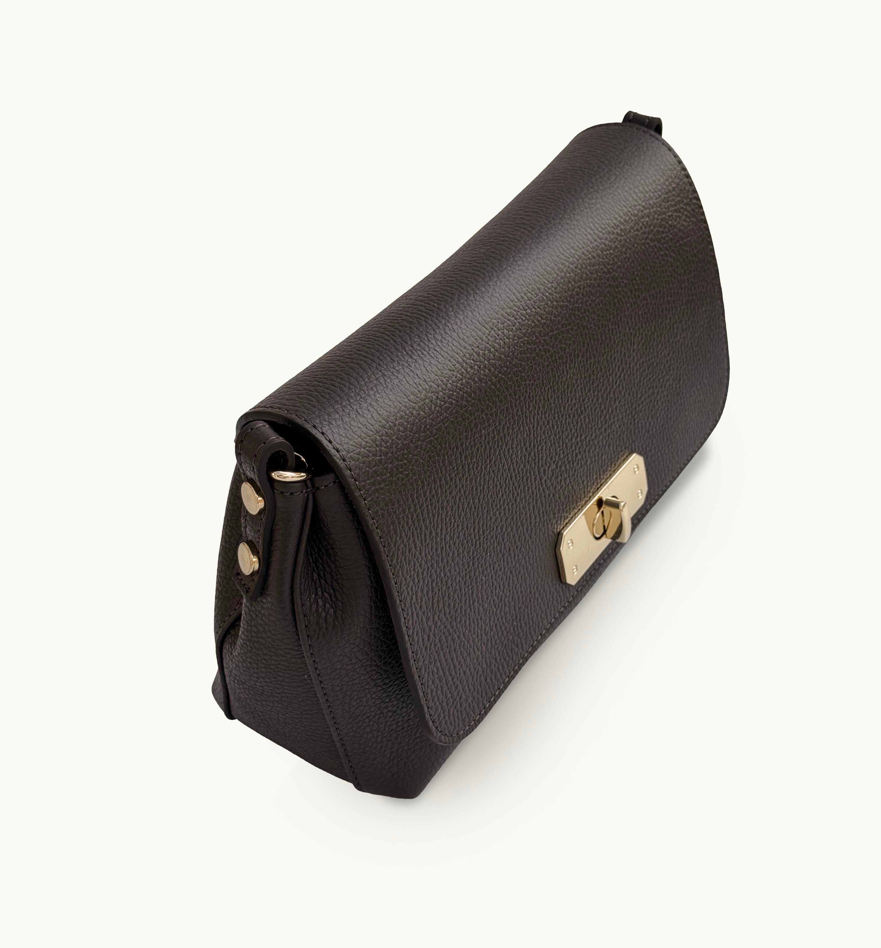 Apatchy London The Maisie Maxi Chocolate Leather Bag