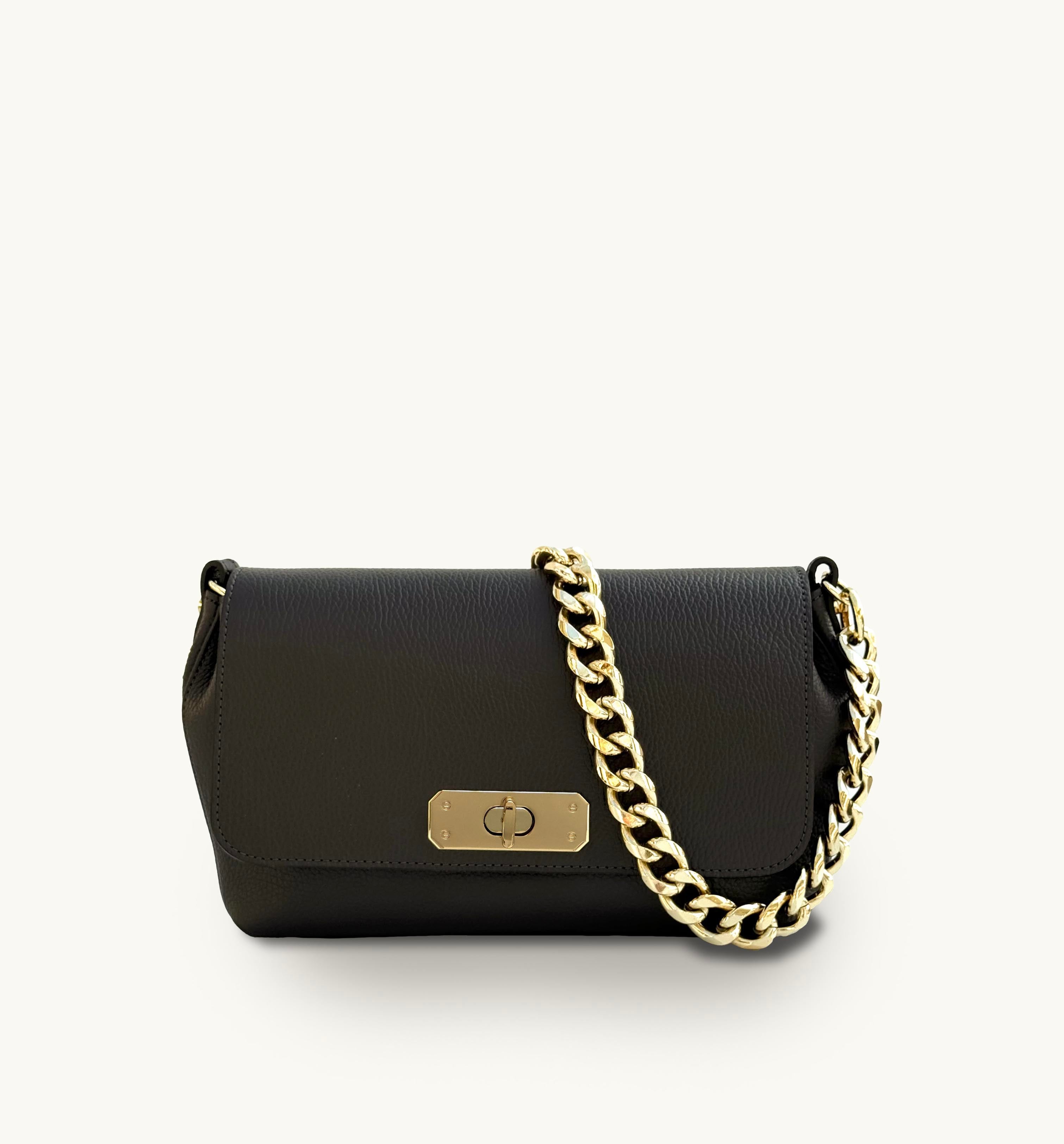 Apatchy London The Maisie Maxi Chocolate Leather Bag