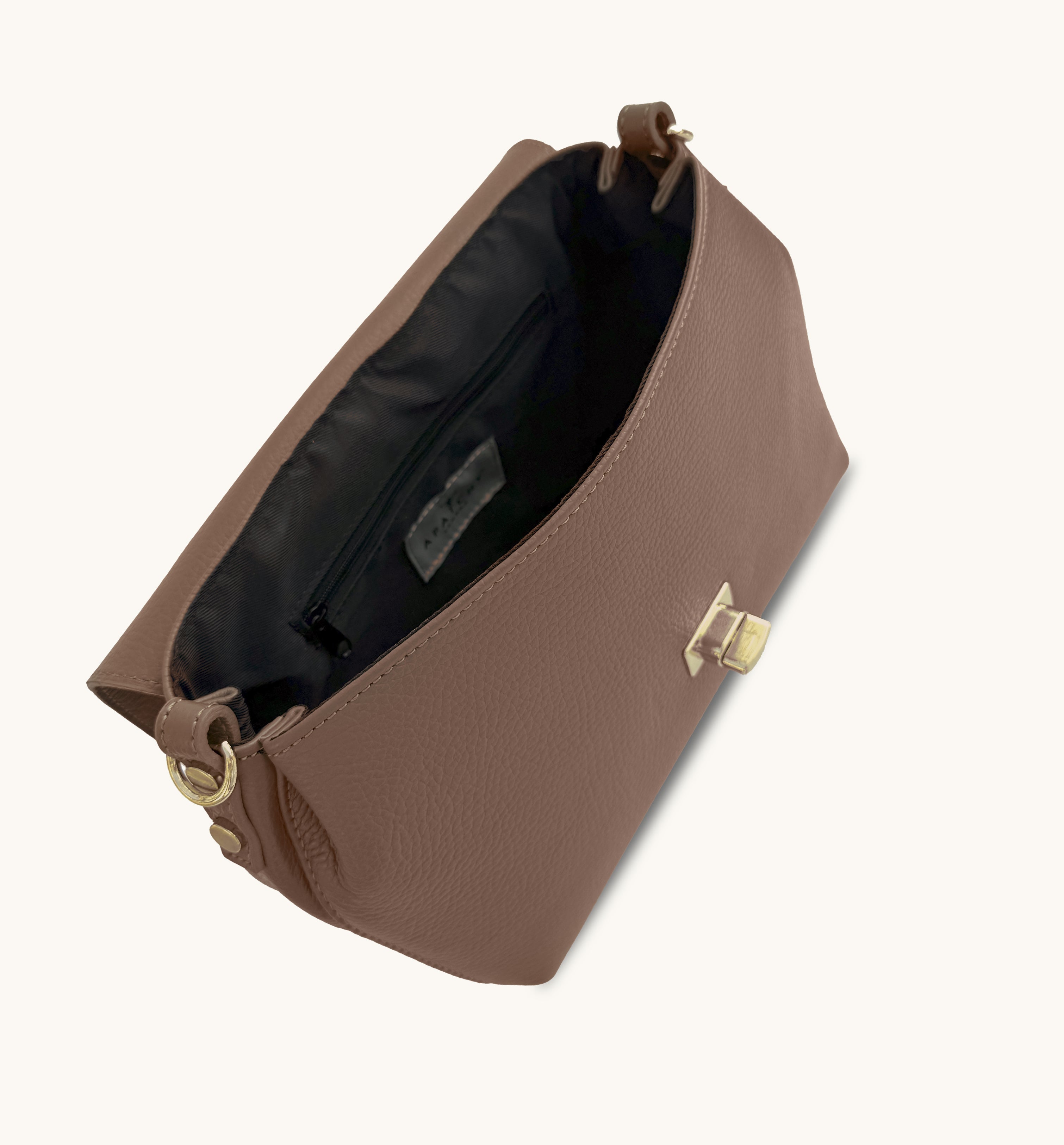 Apatchy London The Maisie Maxi Mink Leather Bag