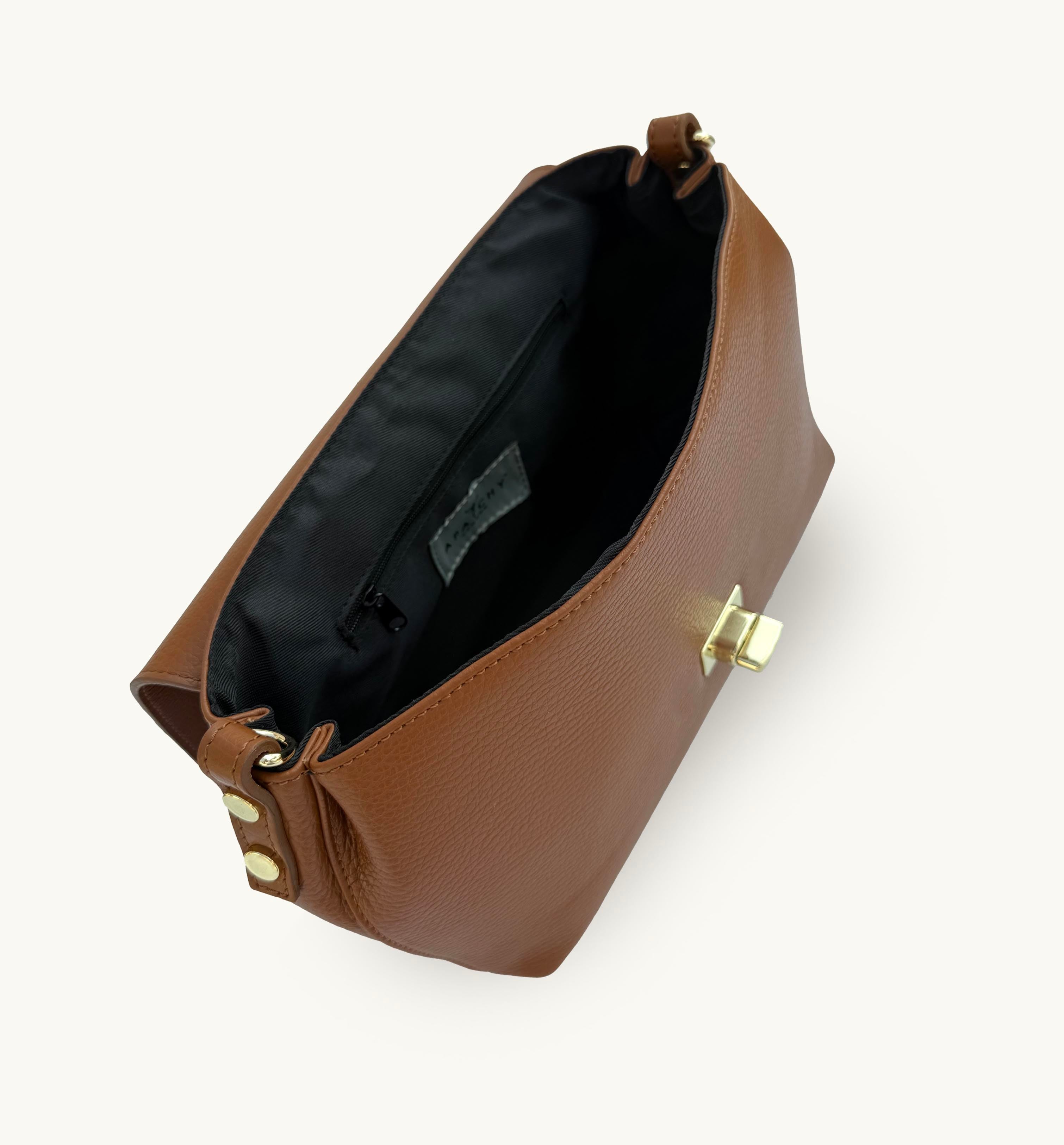Apatchy London The Maisie Maxi Tan Leather Bag
