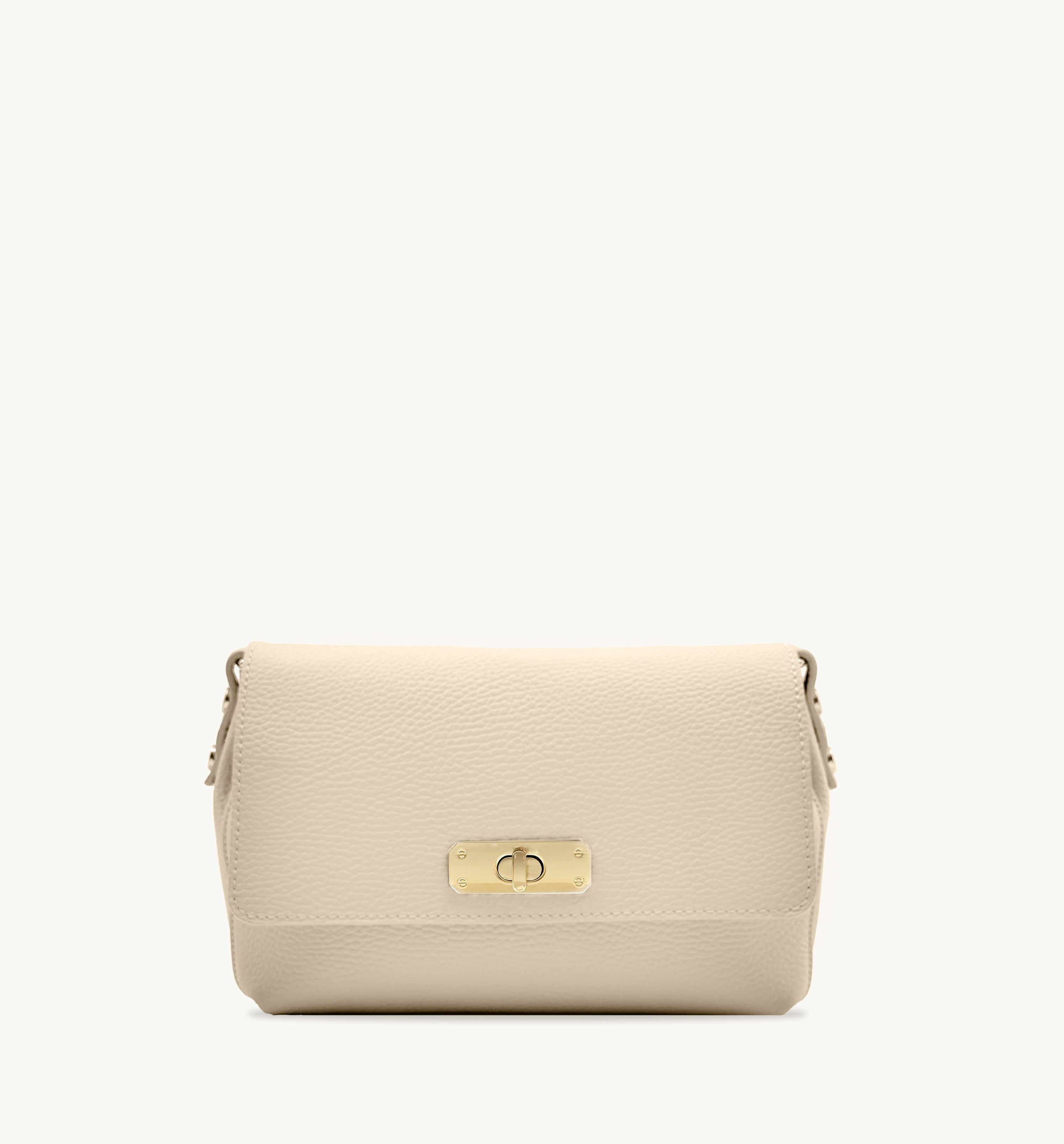 Apatchy London The Maisie Midi Stone Leather Bag
