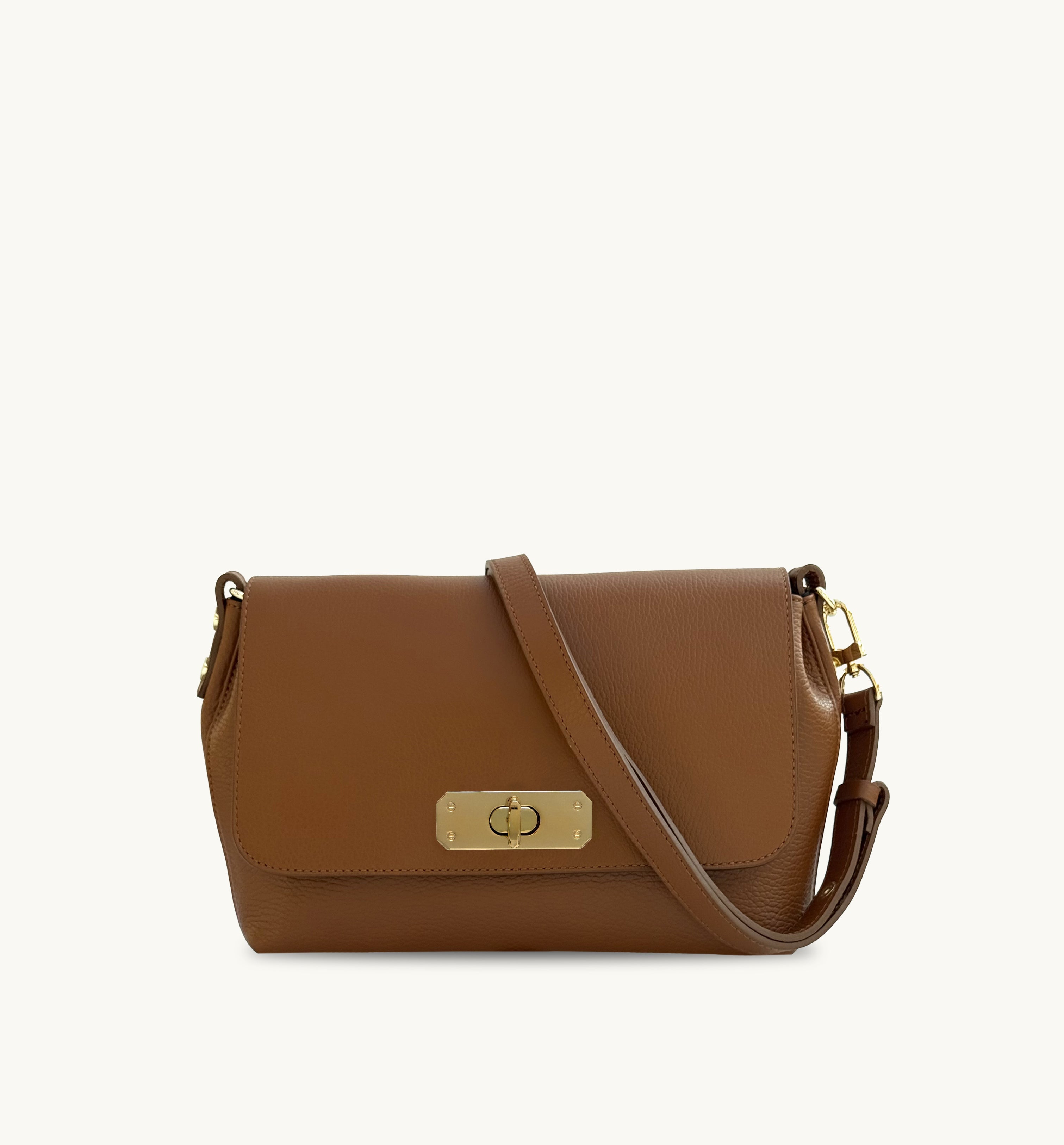 Apatchy London The Maisie Maxi Tan Leather Bag