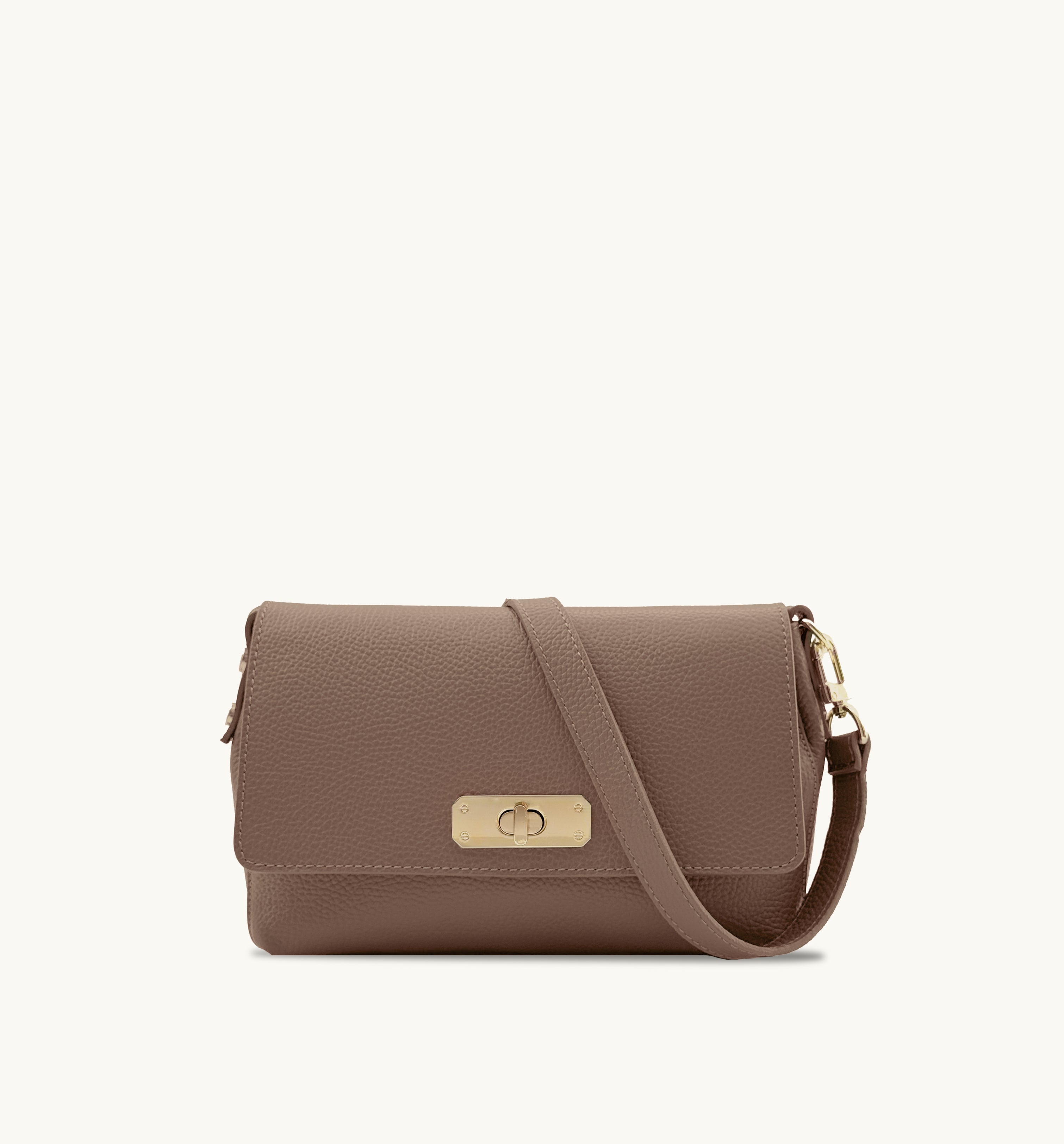 Apatchy London The Maisie Midi Mink Leather Bag