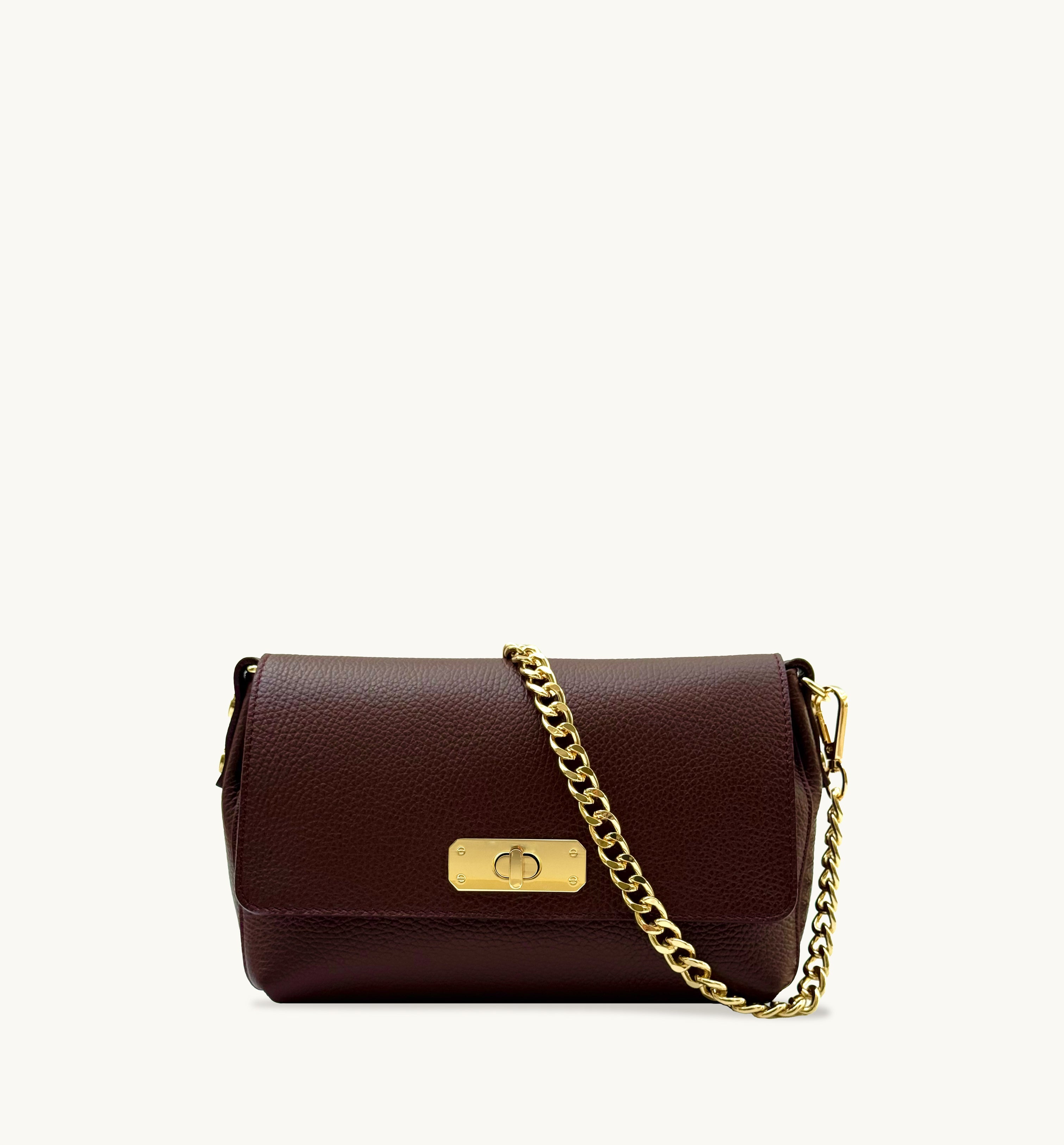 Apatchy London The Maisie Midi Leather Bag