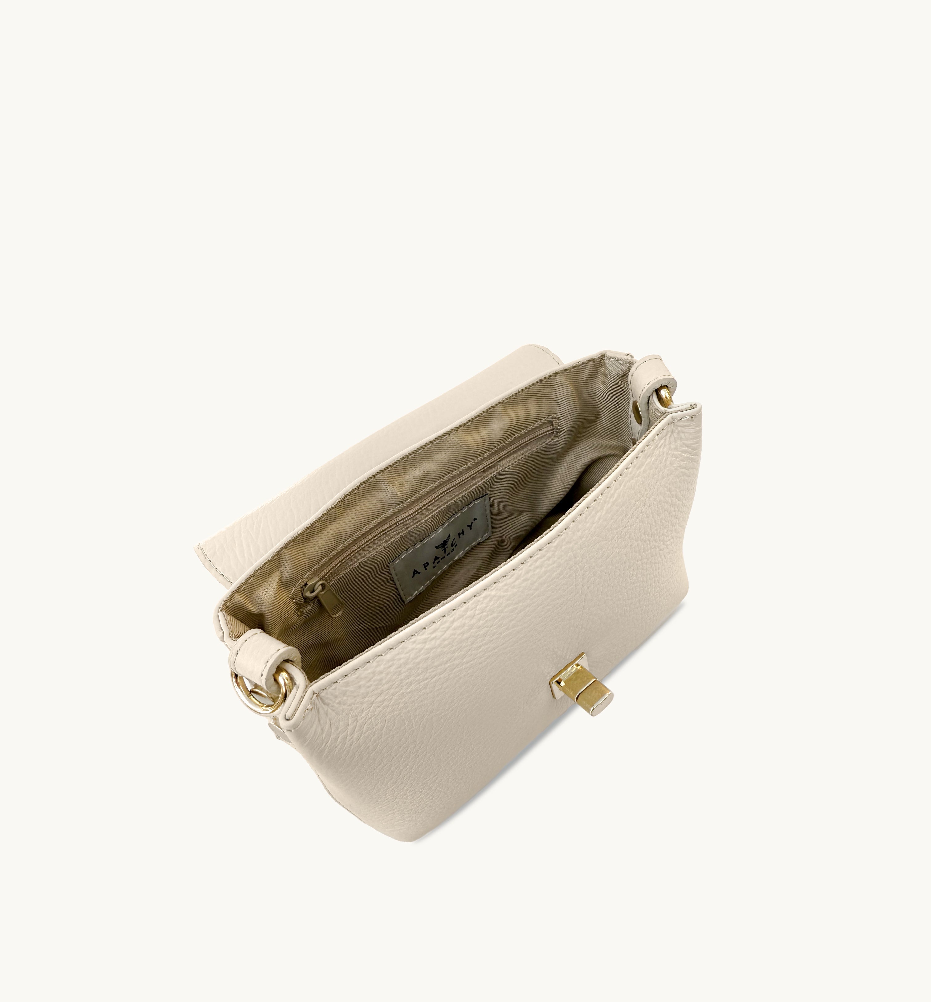 Apatchy London The Maisie Stone Leather Bag