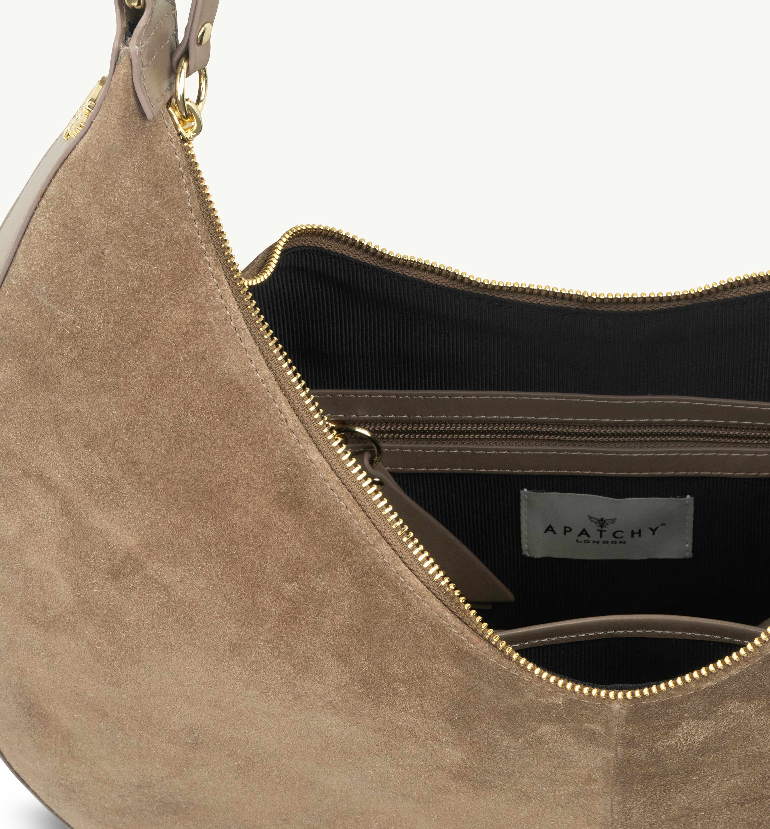 Apatchy London The Nora Suede Bag