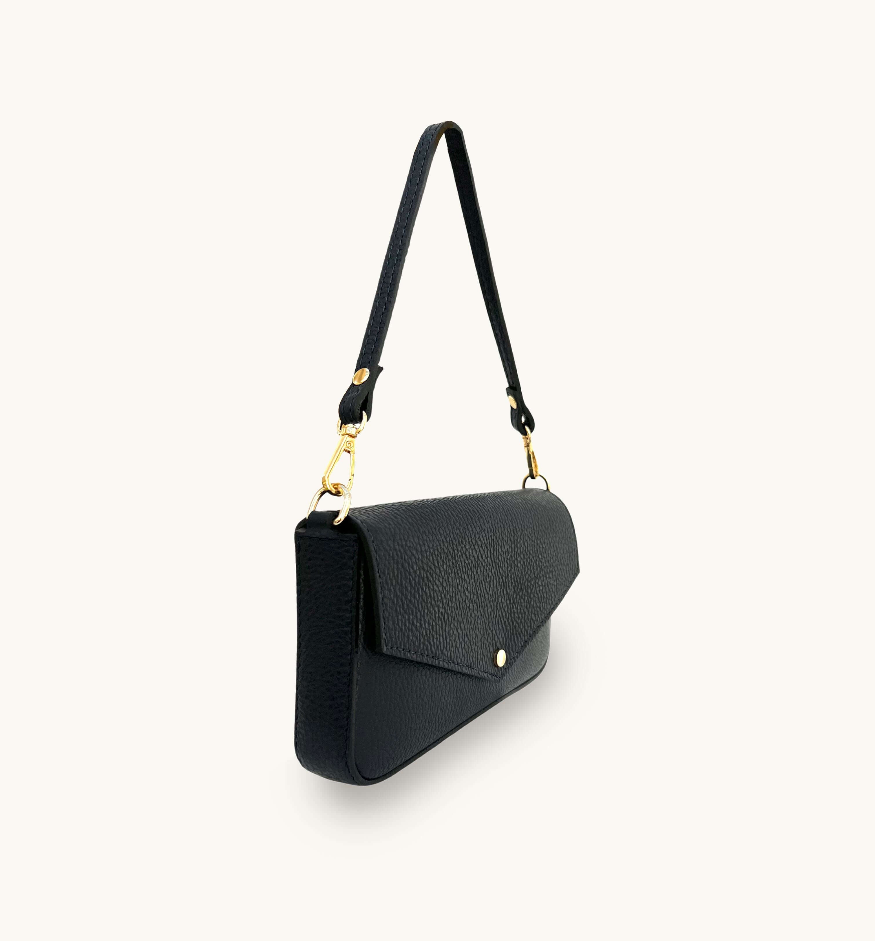 Apatchy London The Munro Leather Shoulder Bag