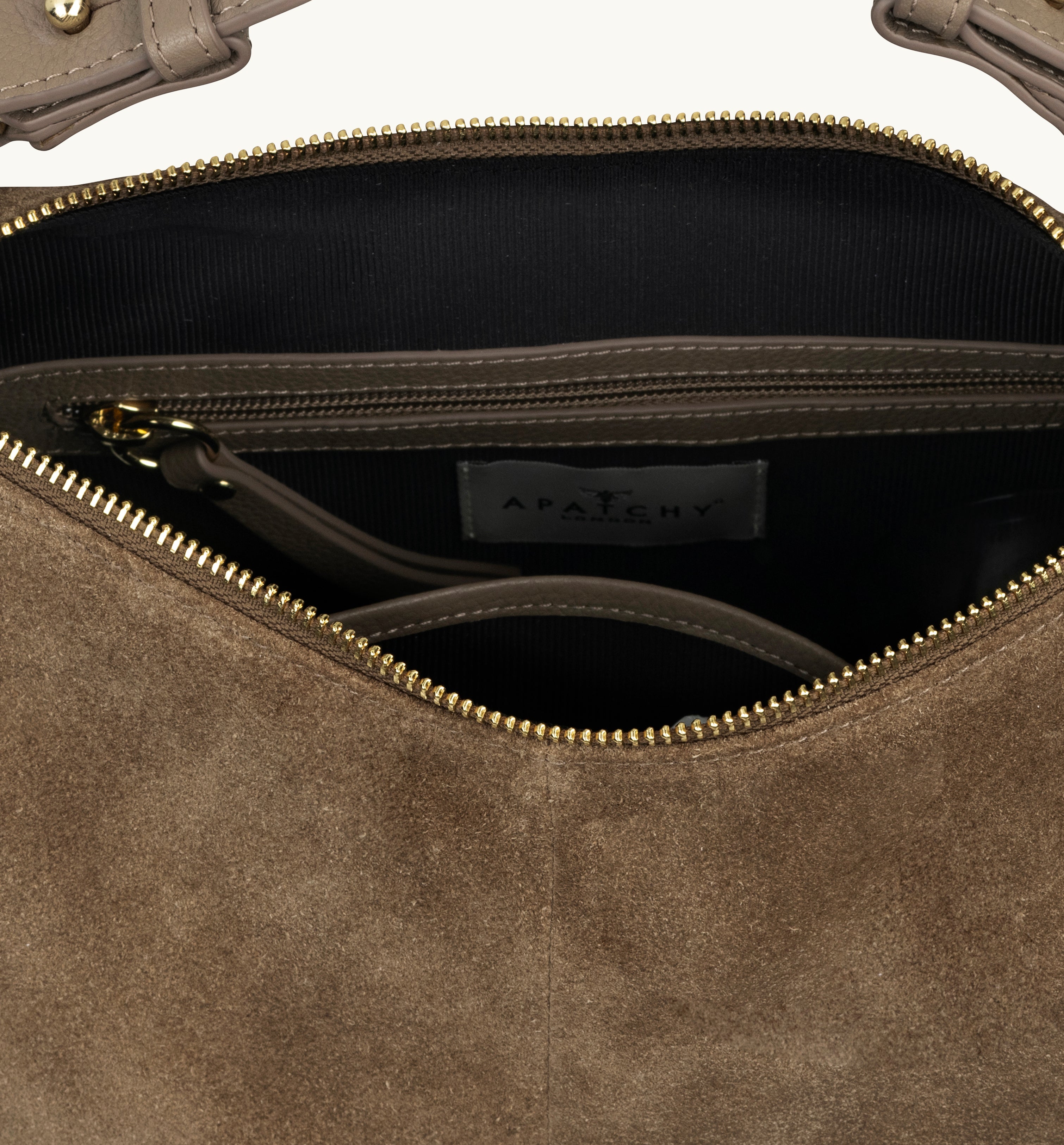 Apatchy London The Charlie Suede Bag