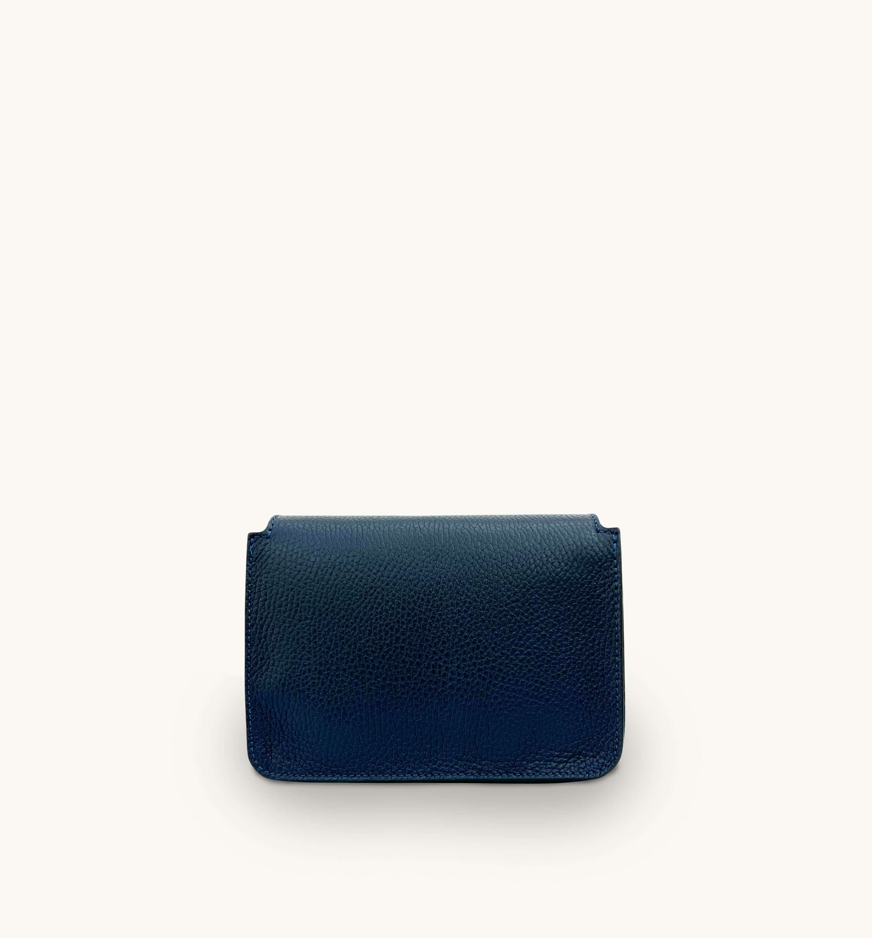 Apatchy London The Newbury Navy Leather Bag
