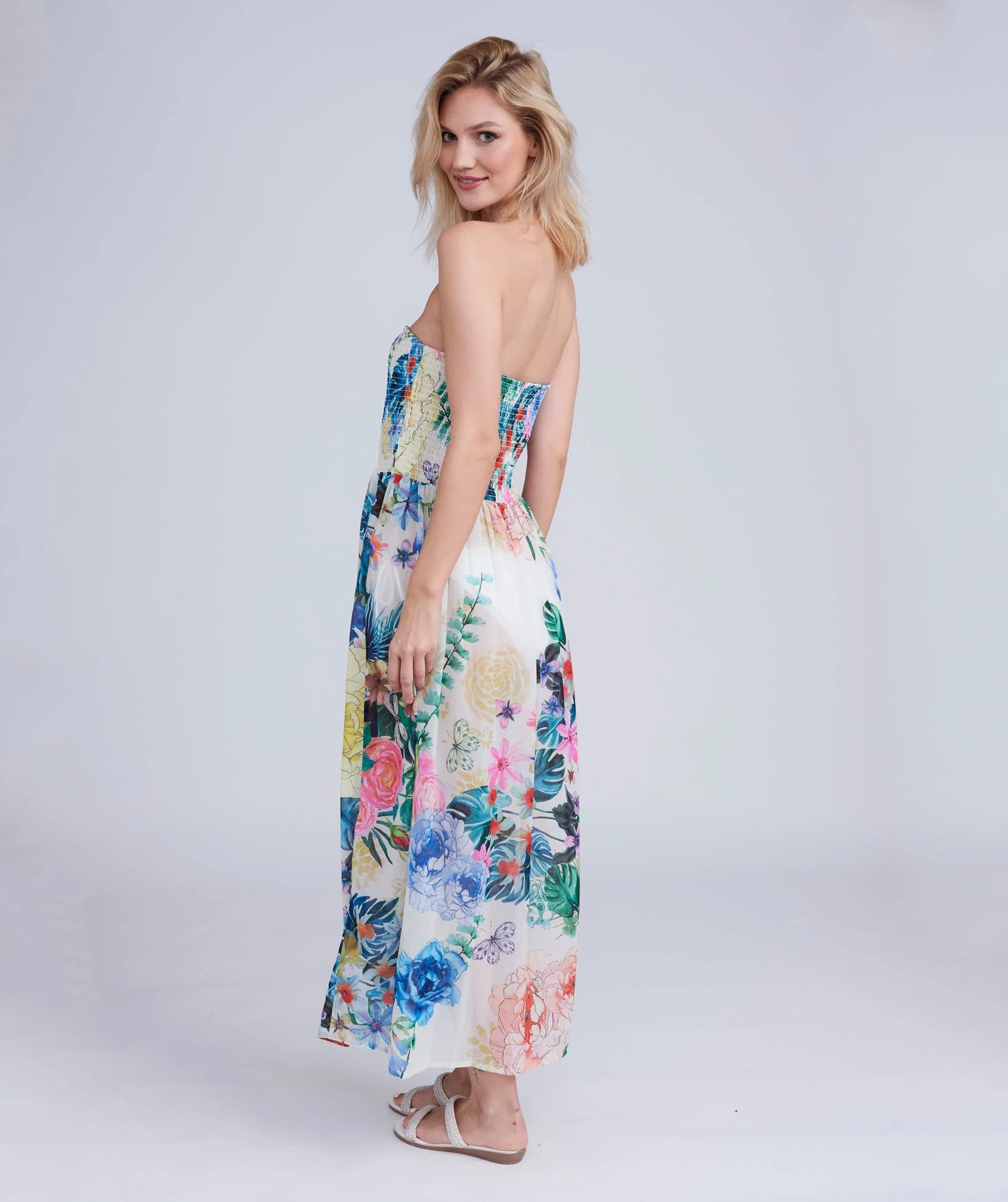 Paradiso - Strapless Maxi Beach Dress