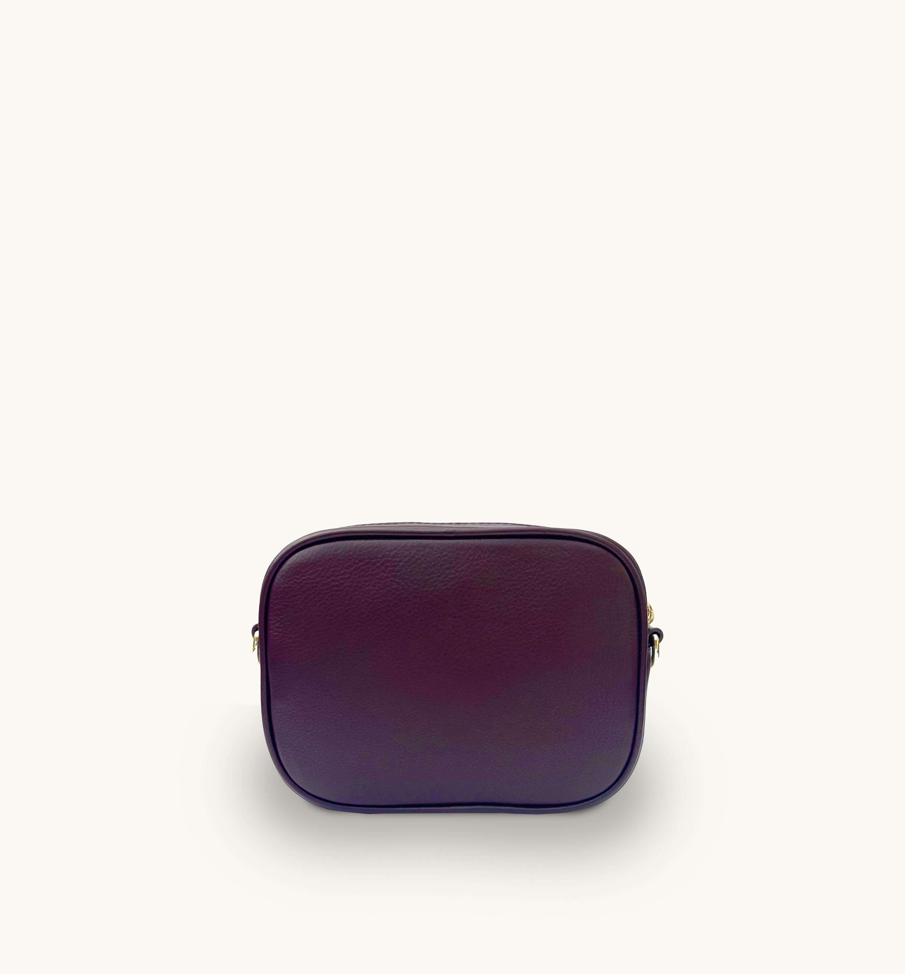 Apatchy London The Penelope Port Woven Leather Camera Bag