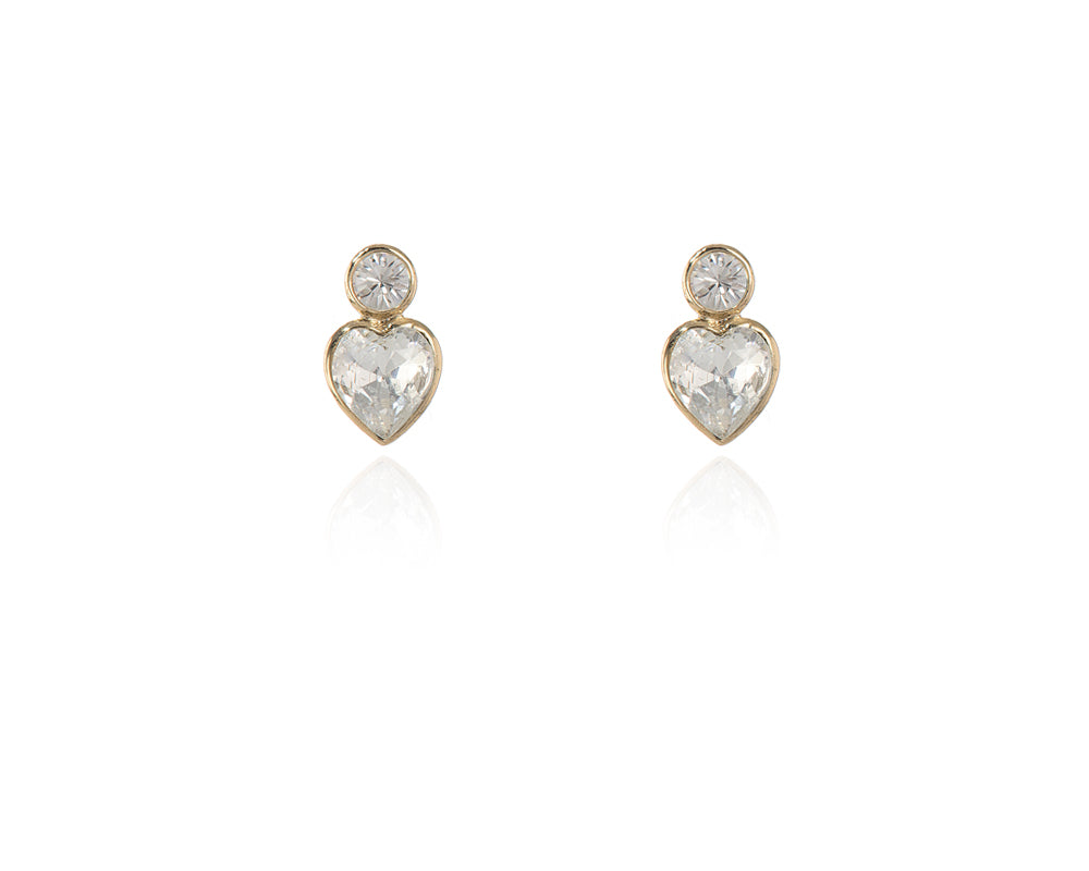 Posy Simple Gold Earrings