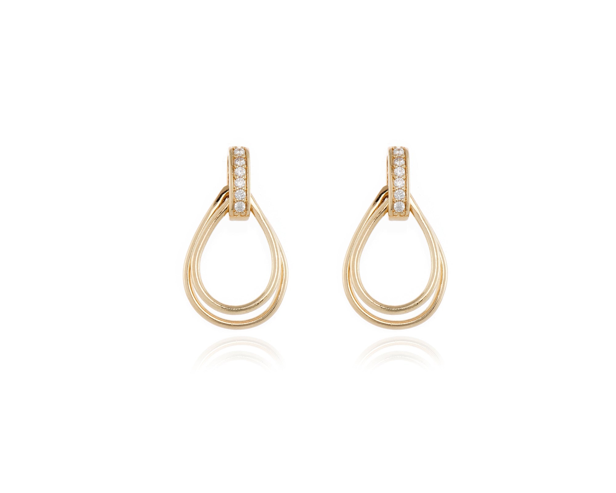 Qiao Gold Earrings