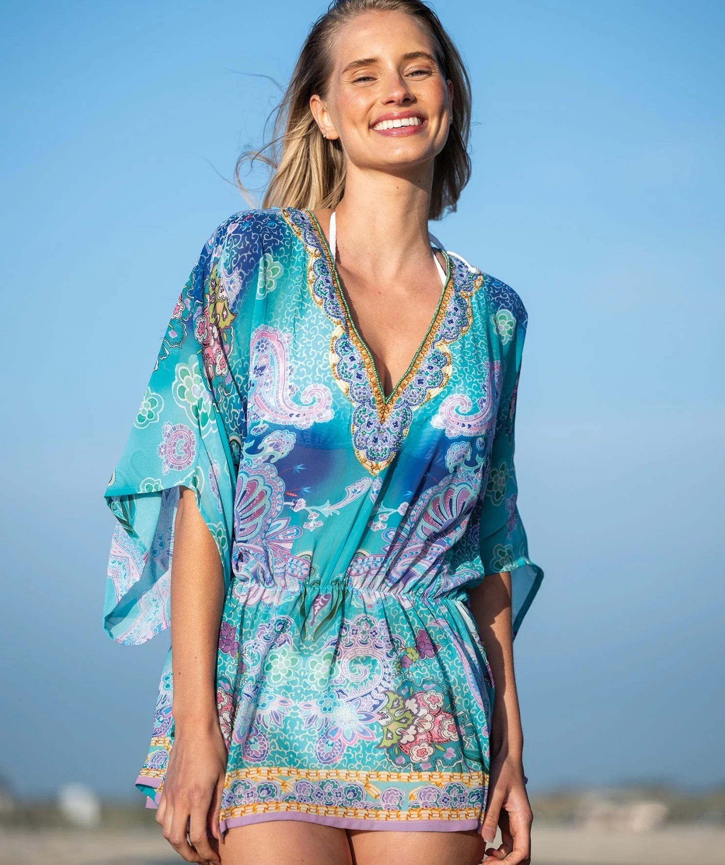 Ravenna - Kaftan Beach Cover-up
