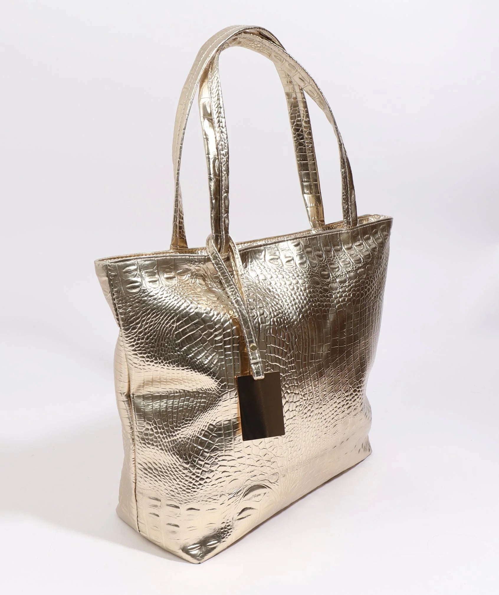 Reagan - Metallic Tote Bag