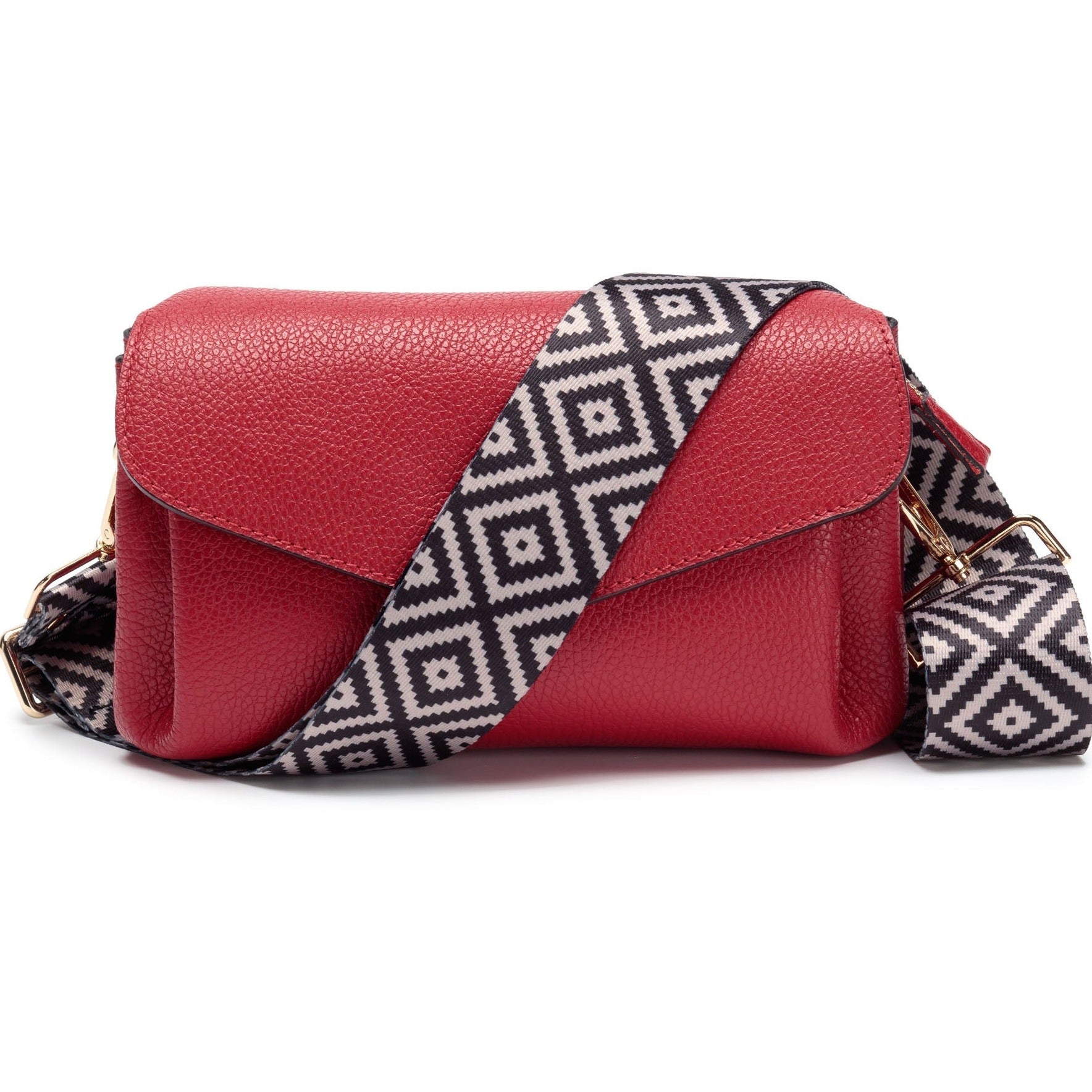 Elie Beaumont Envelope Red ( Blue Diamond Strap)
