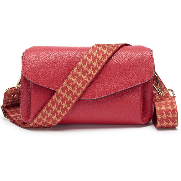 Elie Beaumont Envelope Red ( Ruby Dogtooth Strap)
