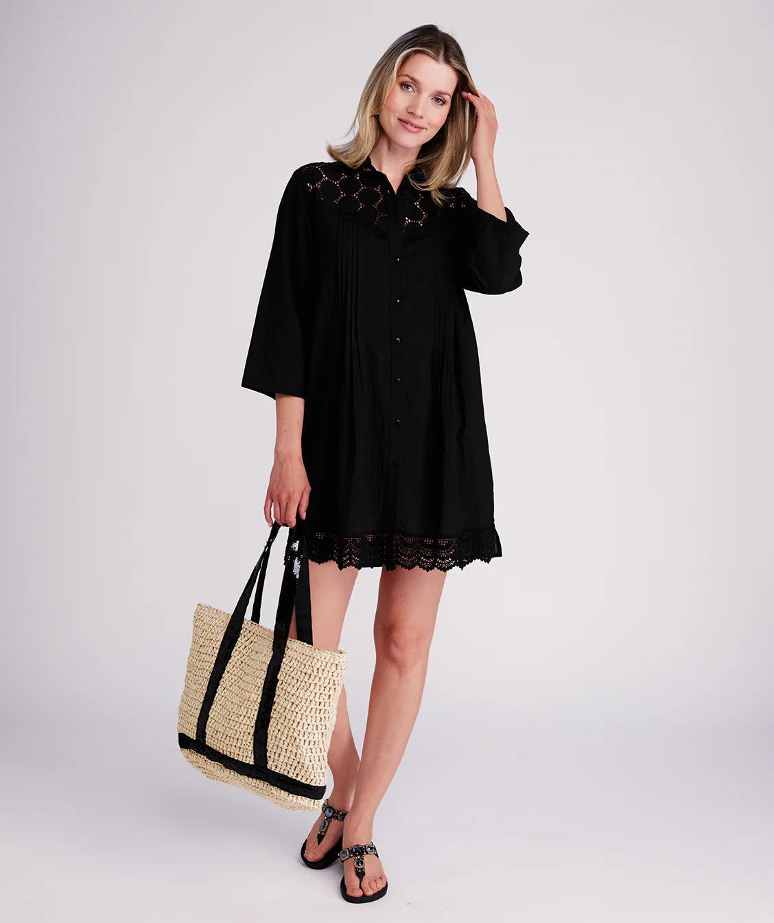 Octavia - Straw Tote Bag
