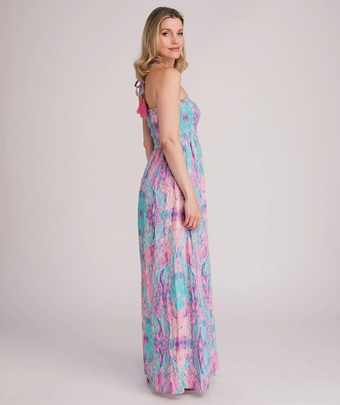 Seville - Halter Neck Maxi Beach Dress