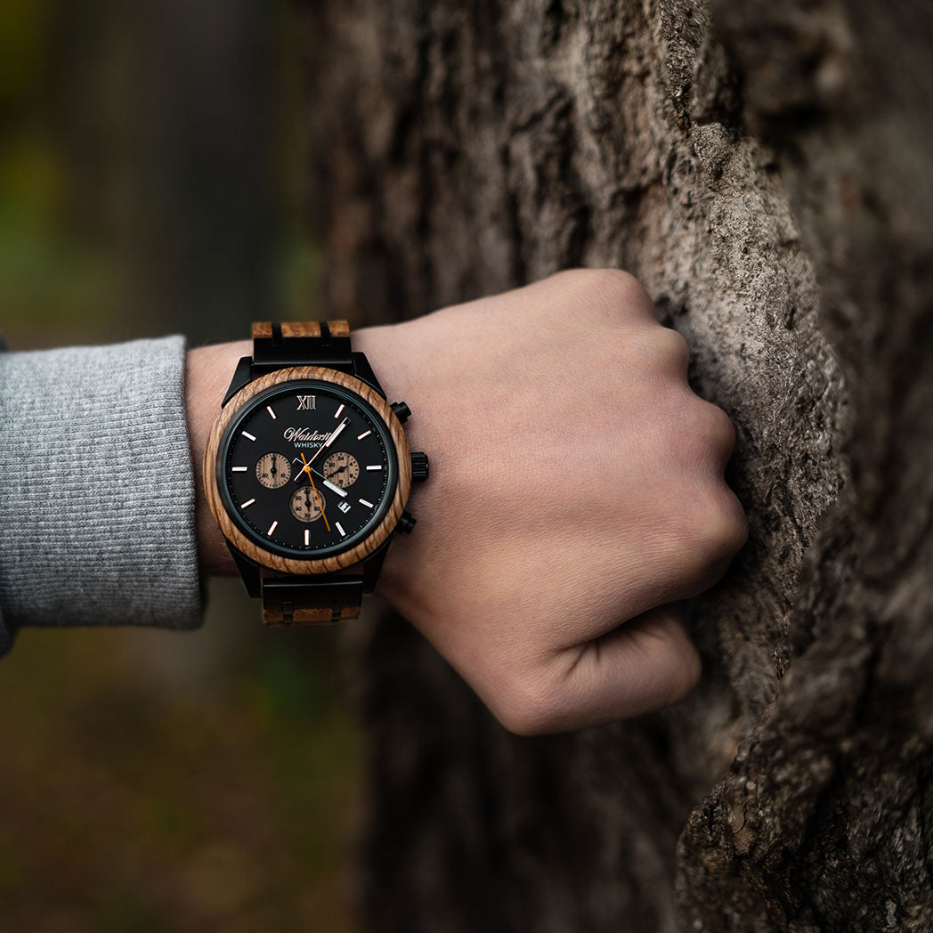 Waidzeit Whisky Scotts Highland Chronograph