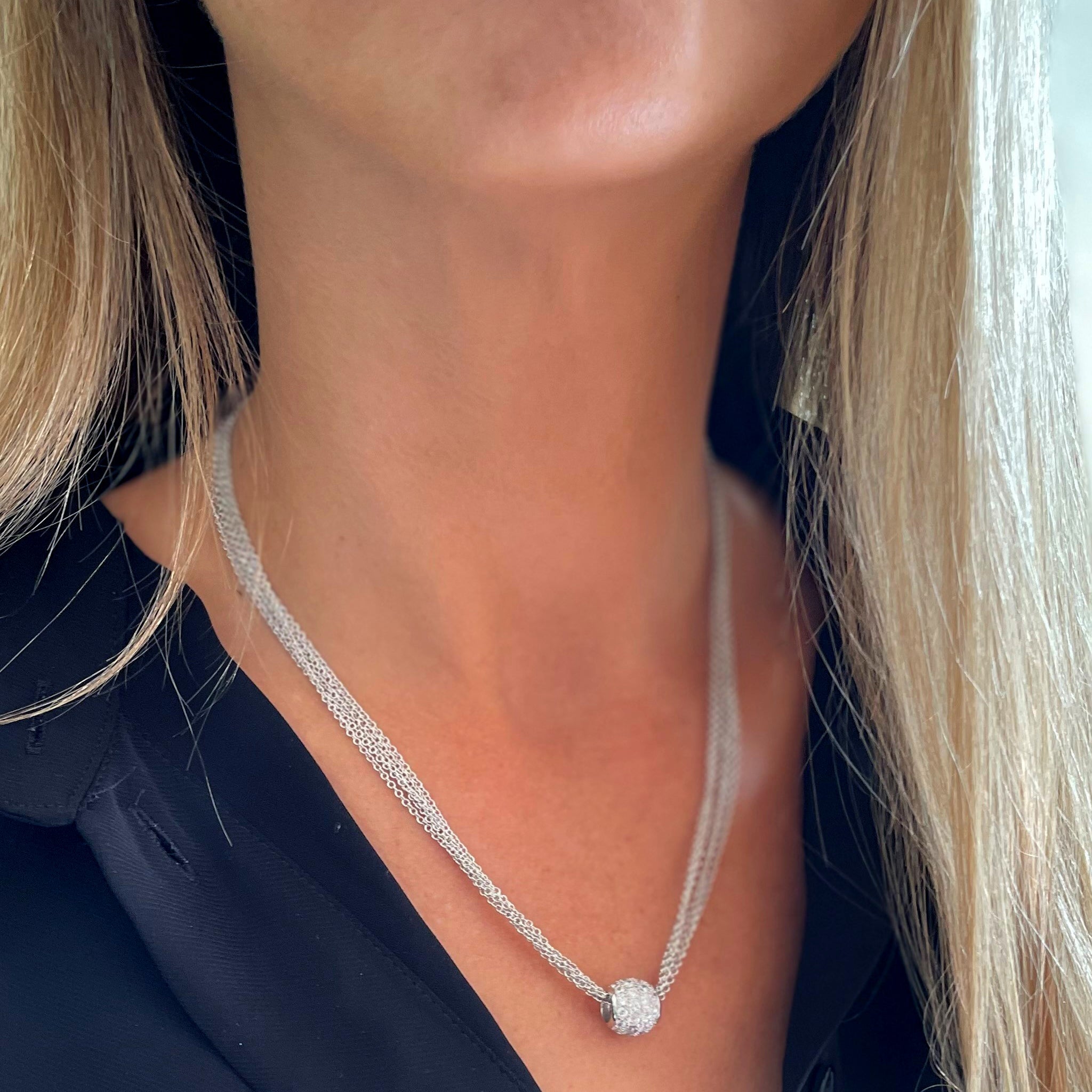Cachet London Valora Silver Necklace