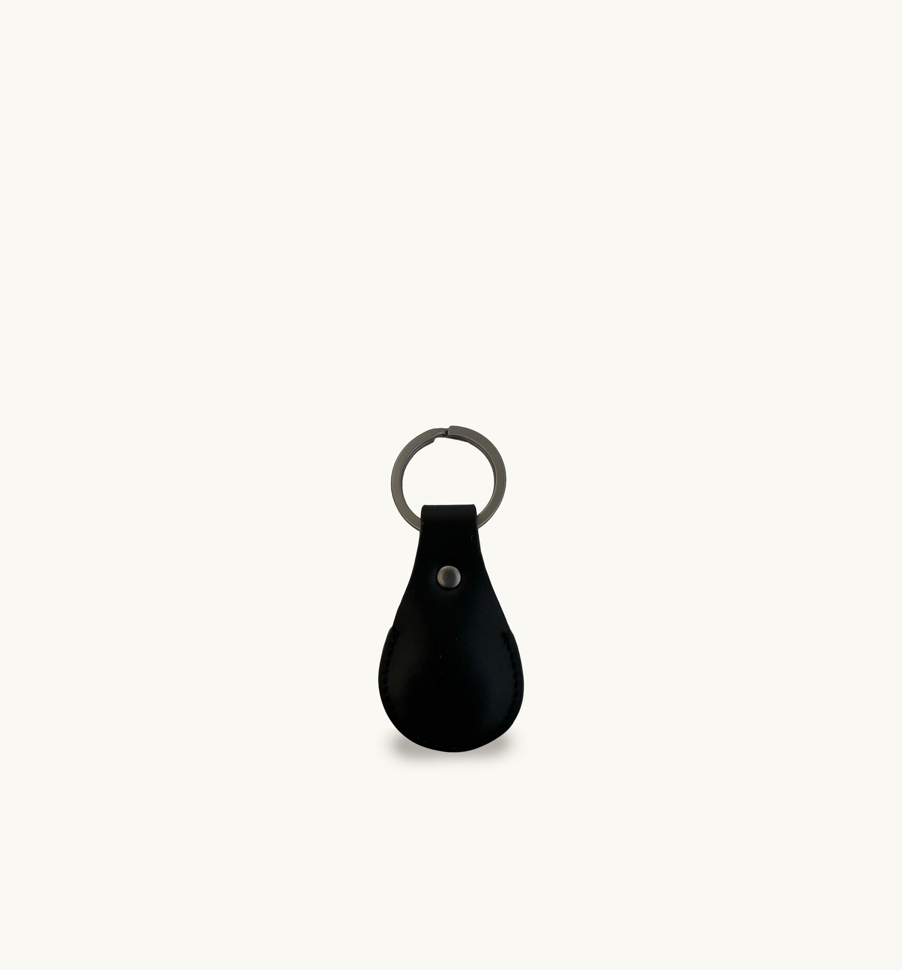 Apatchy London Black Leather AirTag and Cardholder Gift Set
