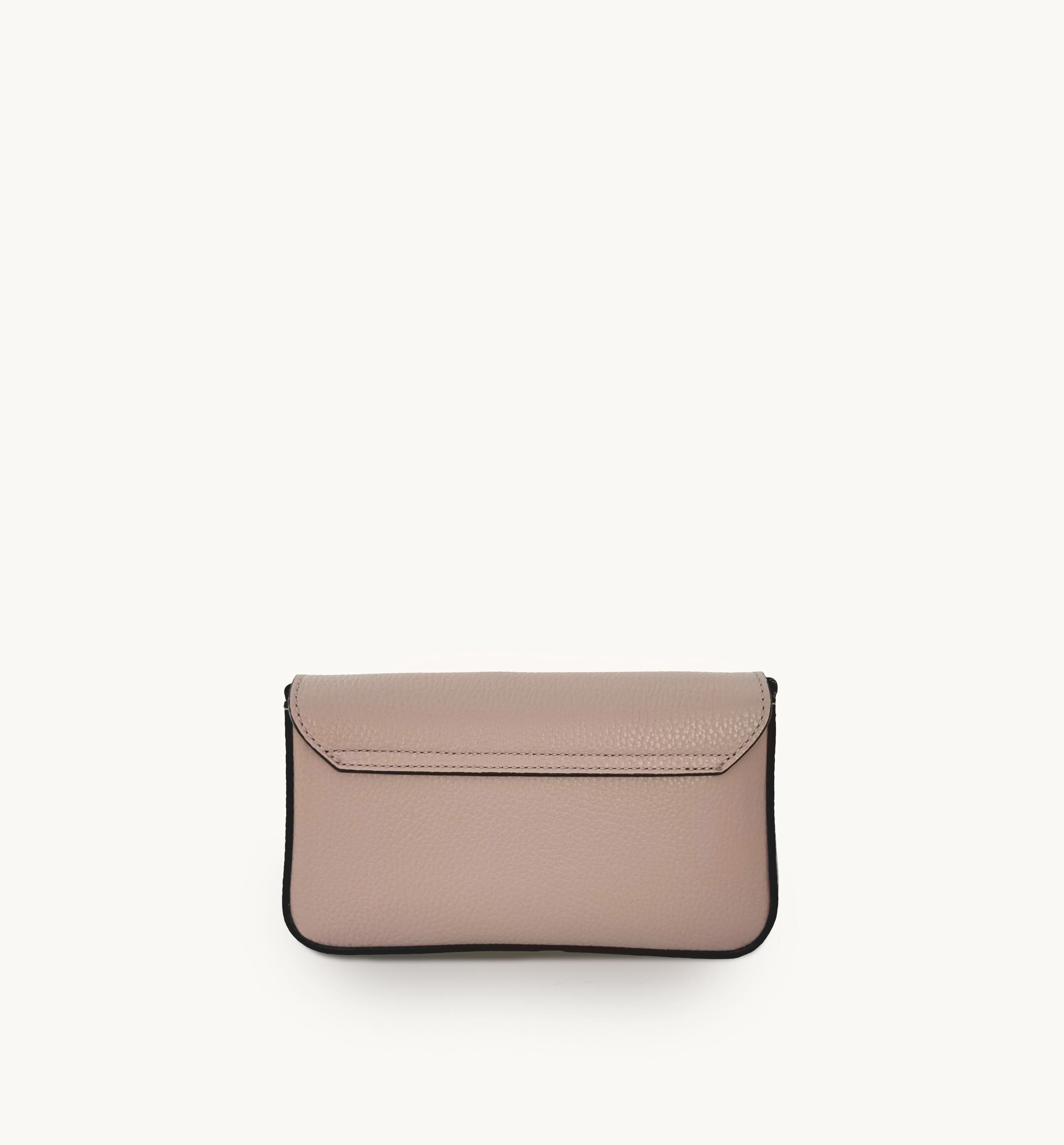Apatchy London The Munro Blush Leather Shoulder Bag