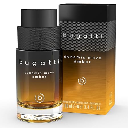 Bugatti Dynamic Move Amber Eau de Toilette Spray 100ml - Fragrance London