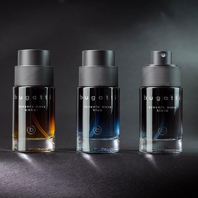 Bugatti Dynamic Move Black Eau de Toilette Spray 100ml - Fragrance London