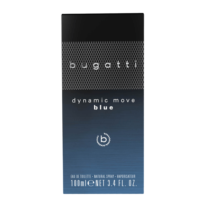 Bugatti Dynamic Move Blue Eau de Toilette Spray 100ml - Fragrance London