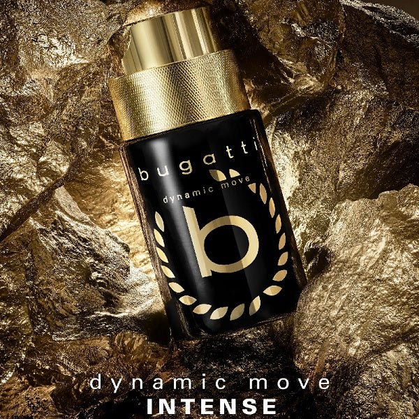 Bugatti Dynamic Move Intense Eau De Parfum Spray 100ml - Fragrance London
