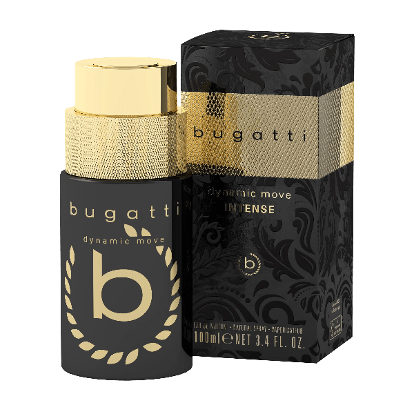 Bugatti Dynamic Move Intense Eau De Parfum Spray 100ml - Fragrance London