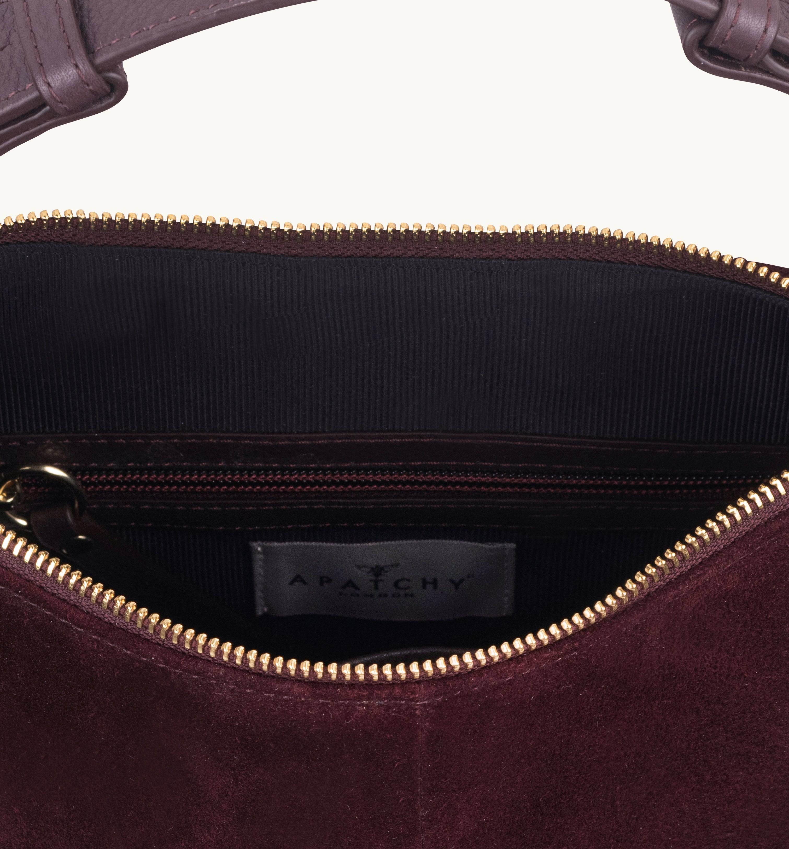 Apatchy London The Charlie Suede Bag