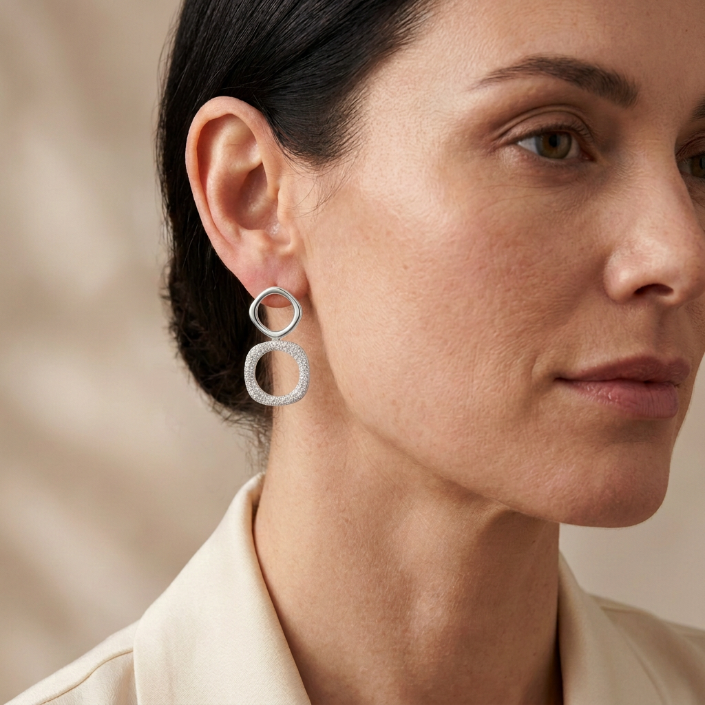 Caia Silver Earrings