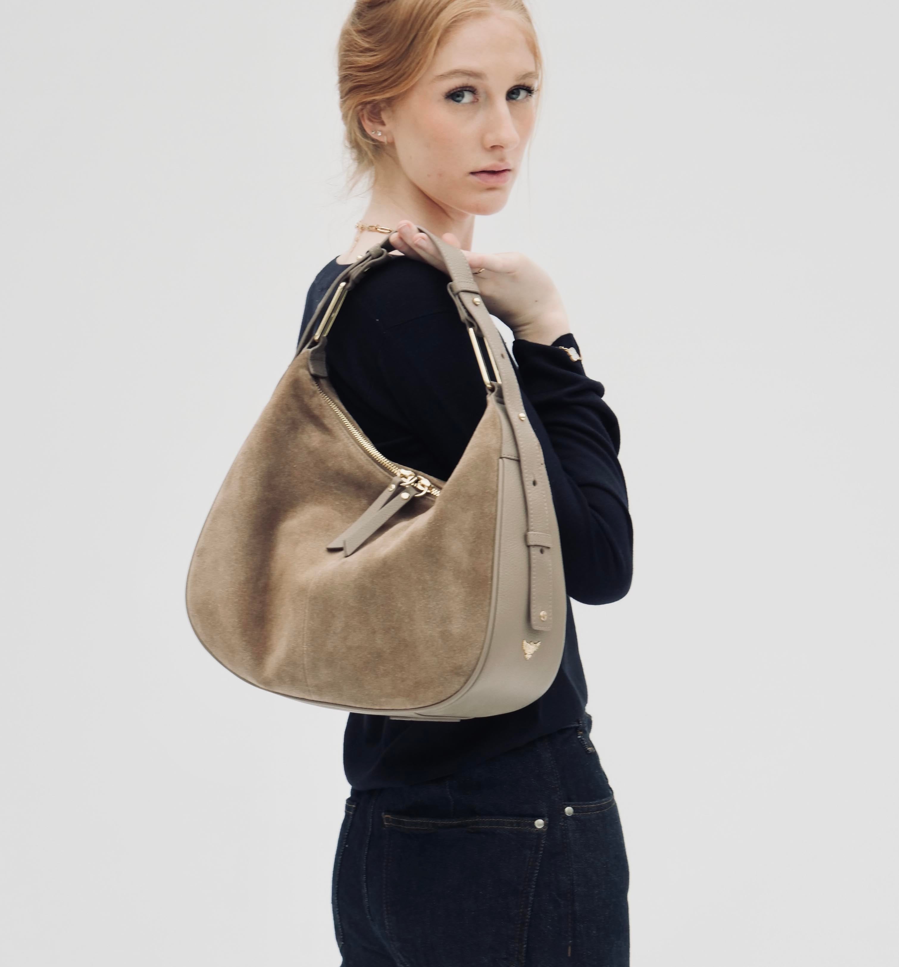 Apatchy London The Charlie Suede Bag